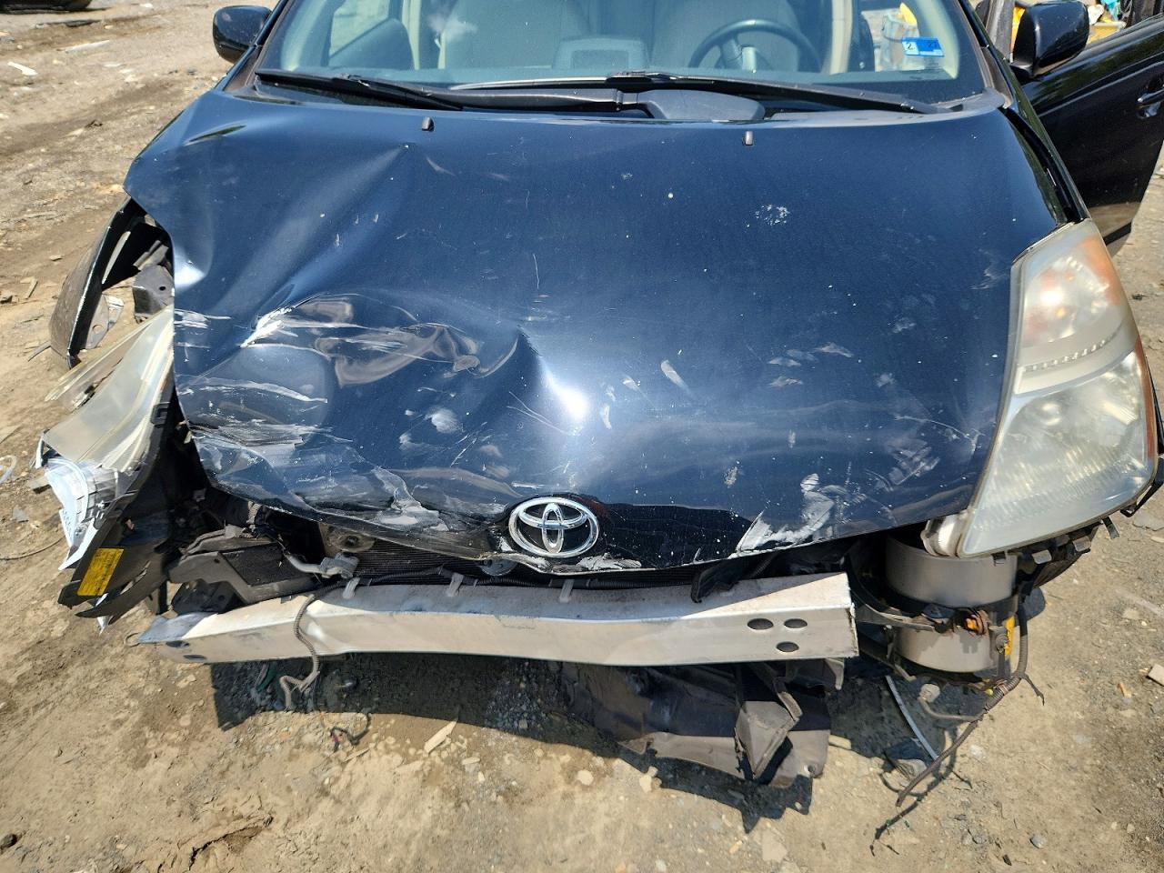 2009 Toyota Prius Base Black vin: JTDKB20U893504650