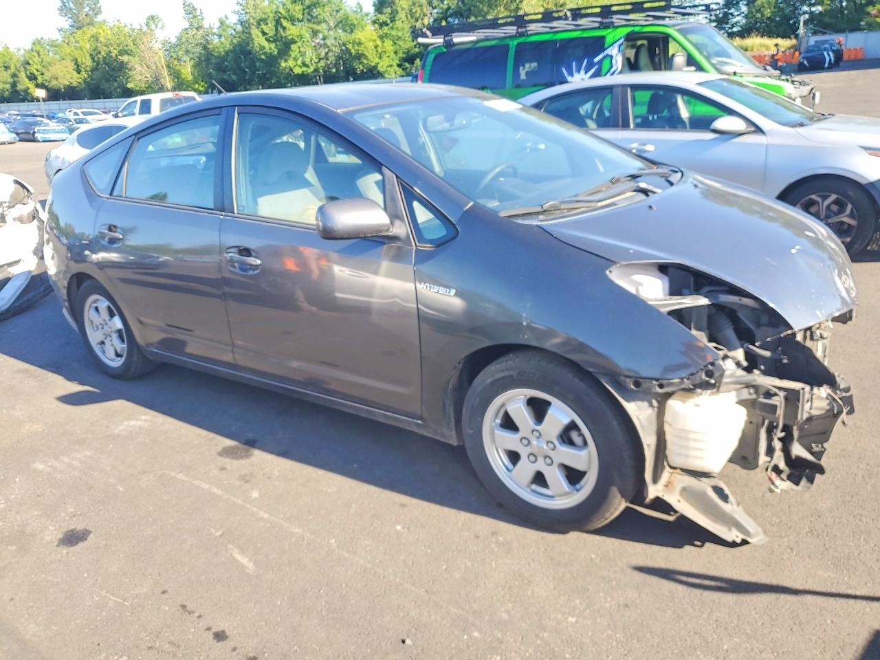 2009 Toyota Prius Base Gray vin: JTDKB20U893505300