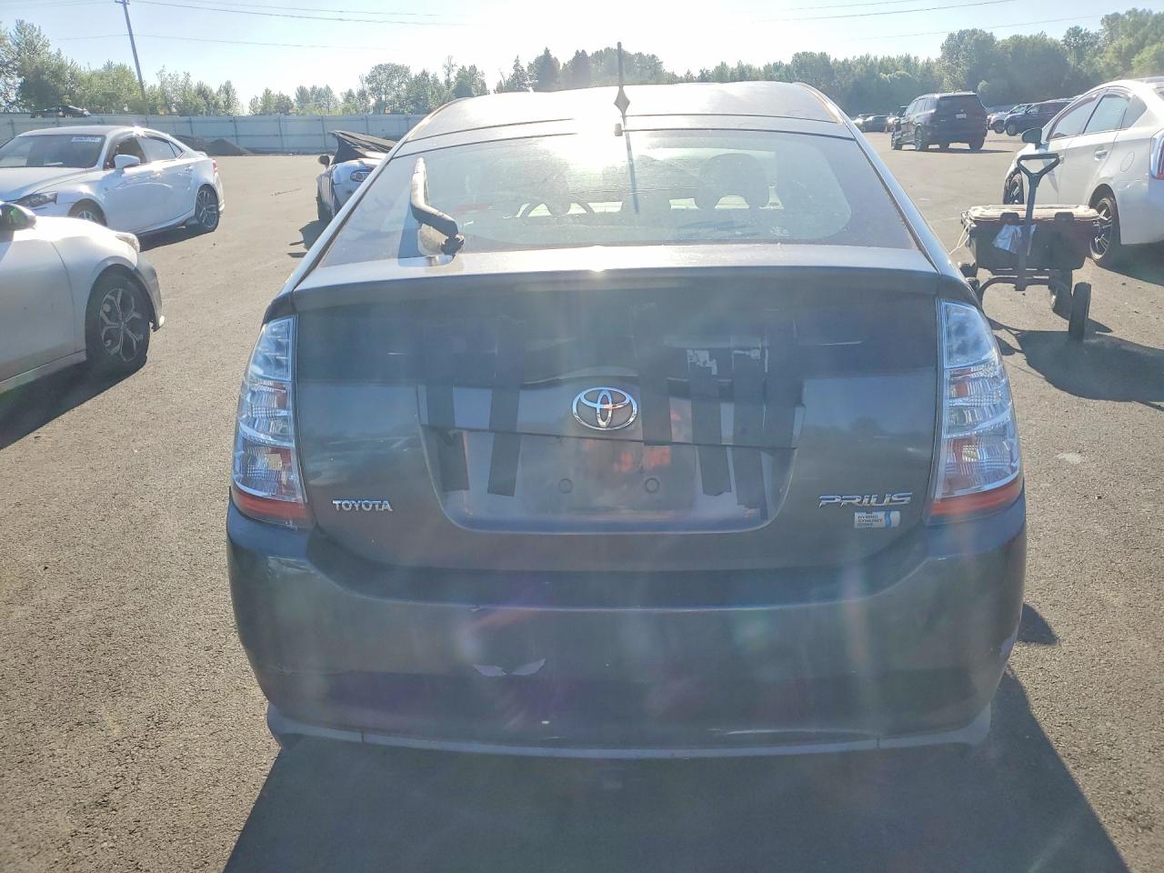 2009 Toyota Prius Base Gray vin: JTDKB20U893505300