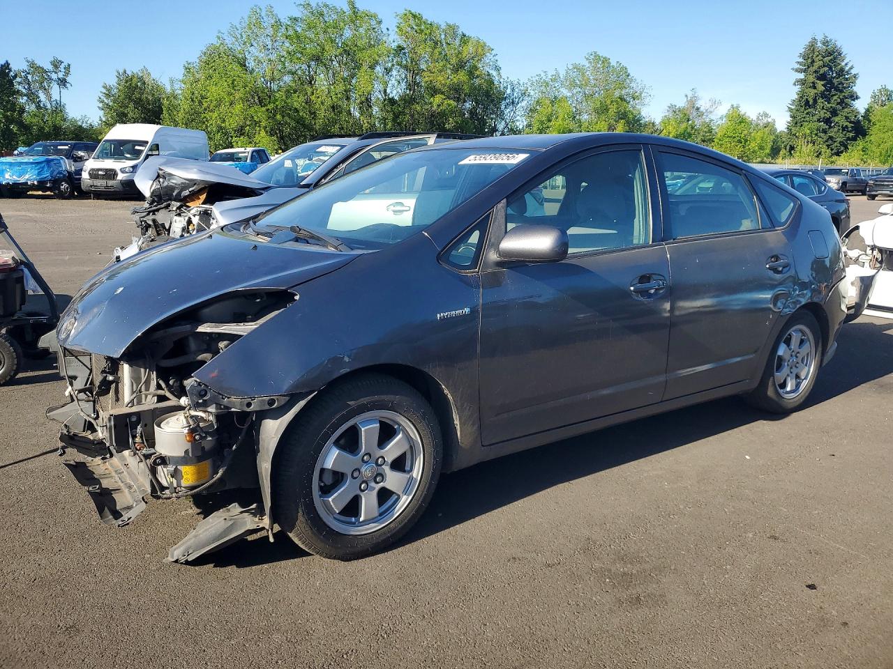 2009 Toyota Prius Base Gray vin: JTDKB20U893505300