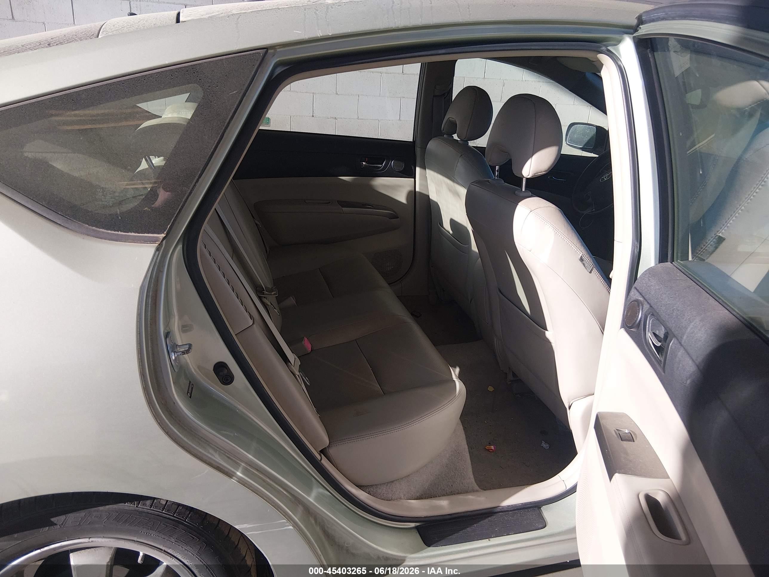 2009 Toyota Prius   Green vin: JTDKB20U893508794