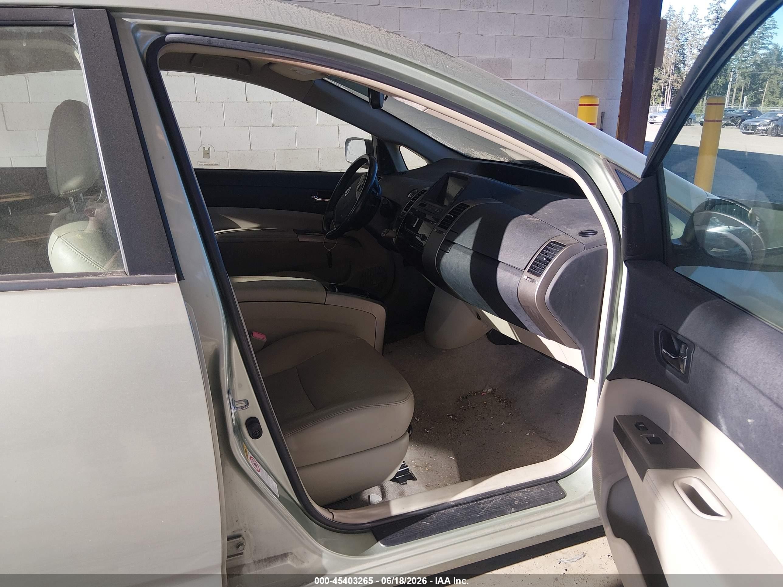 2009 Toyota Prius   Green vin: JTDKB20U893508794