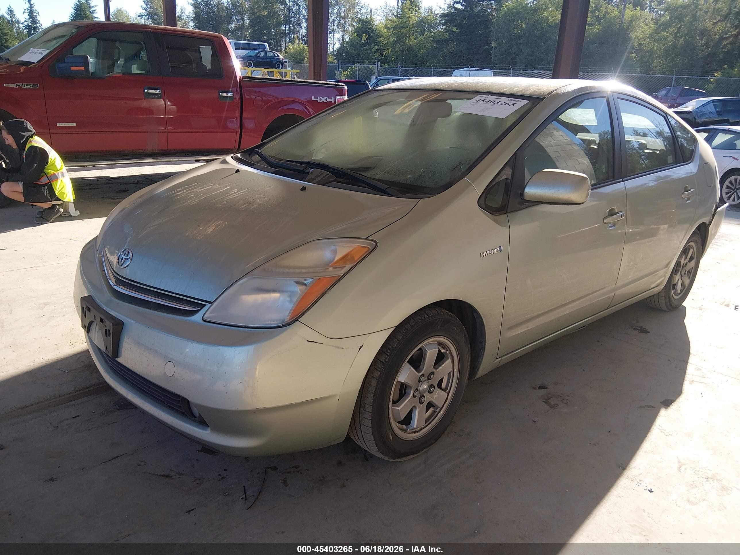 2009 Toyota Prius   Green vin: JTDKB20U893508794