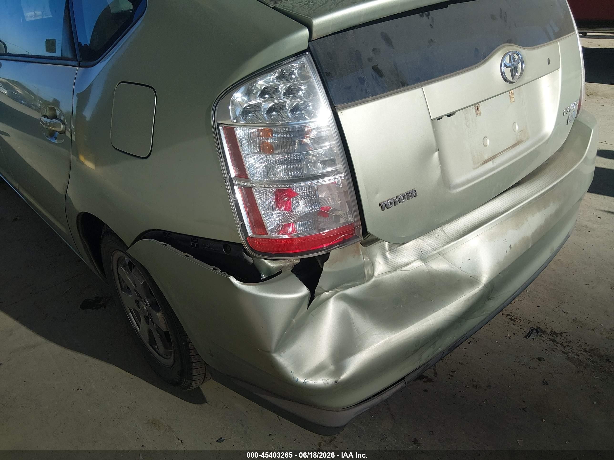 2009 Toyota Prius   Green vin: JTDKB20U893508794