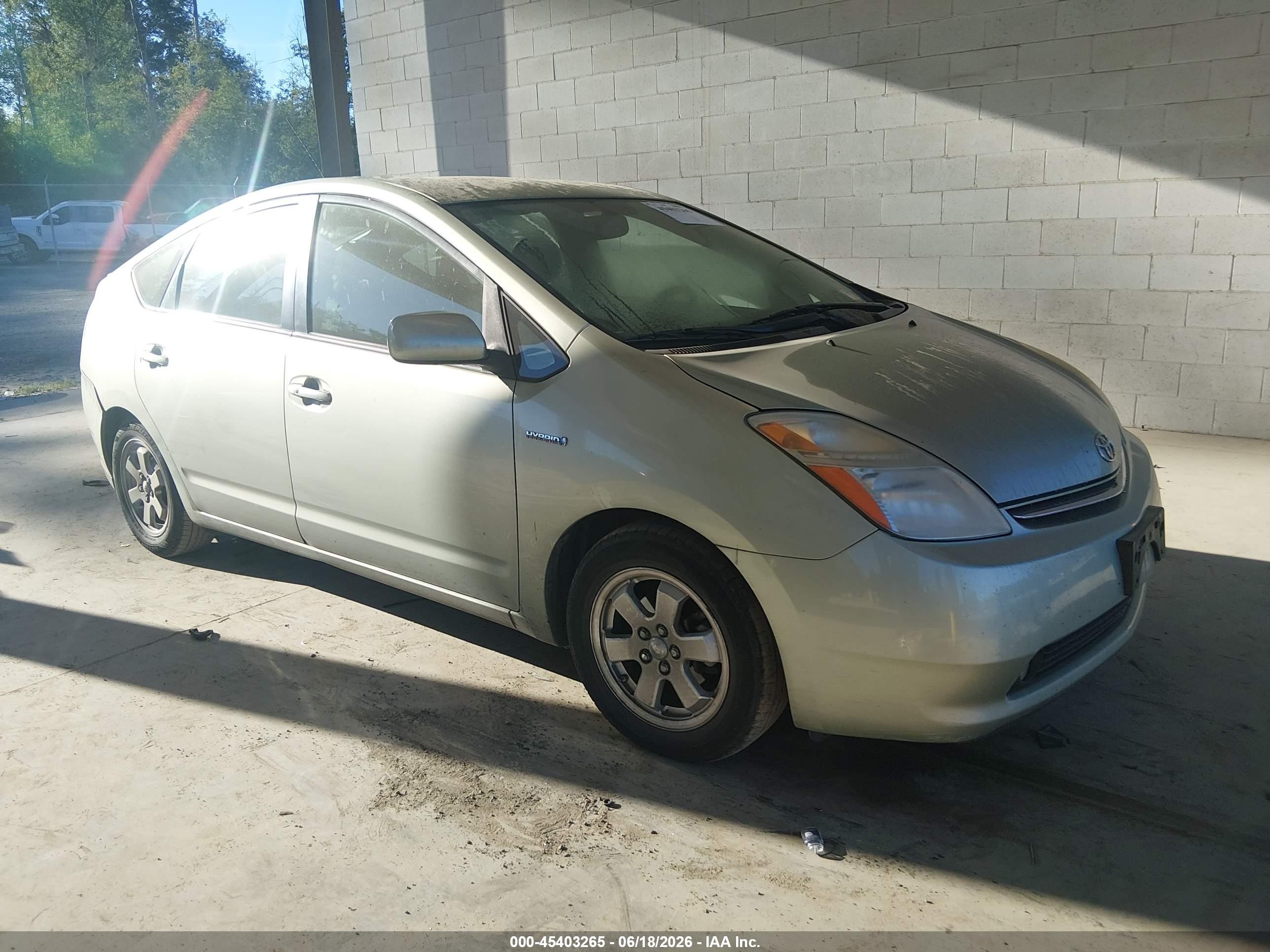 2009 Toyota Prius   Green vin: JTDKB20U893508794