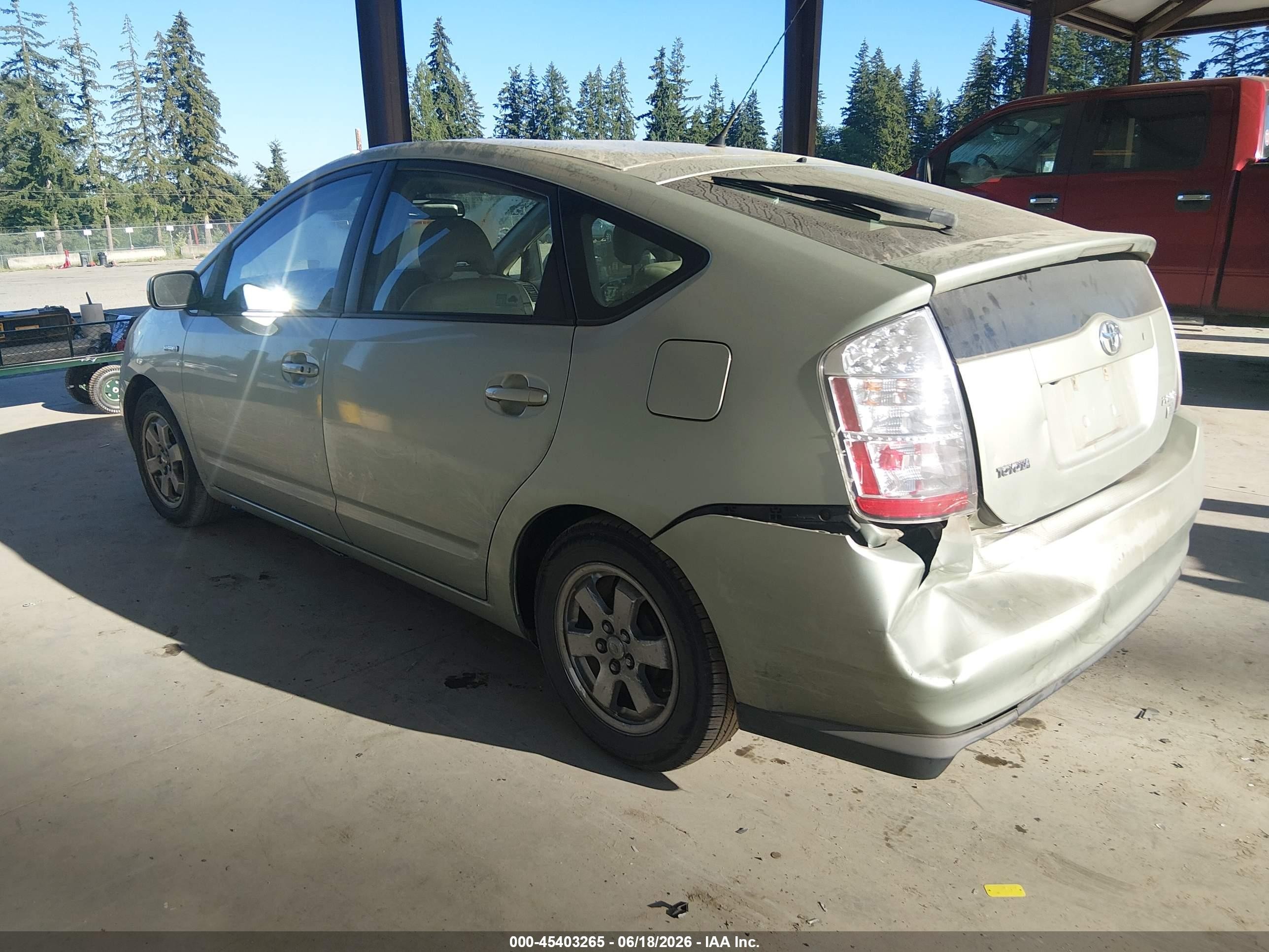 2009 Toyota Prius   Green vin: JTDKB20U893508794