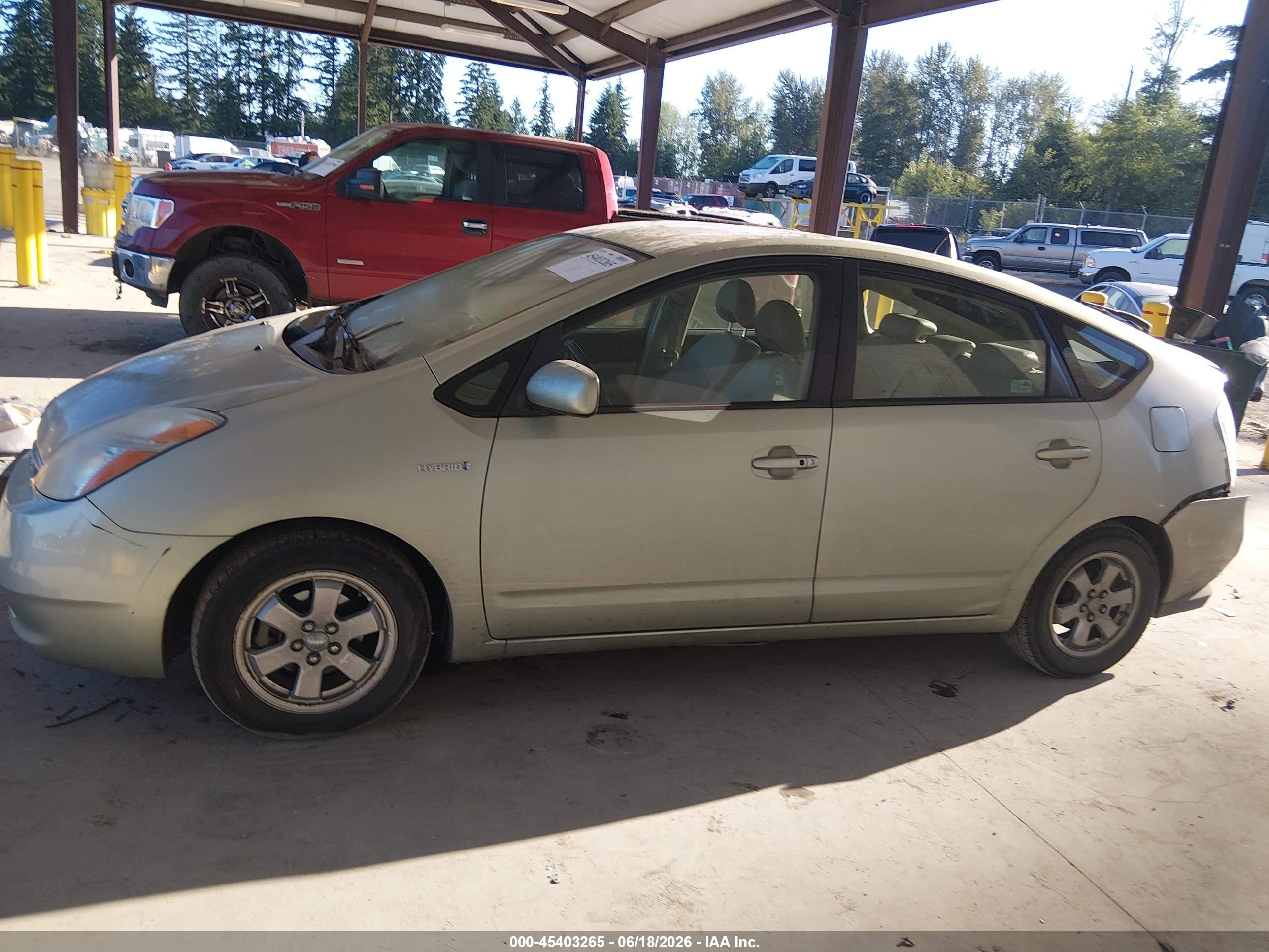 2009 Toyota Prius   Green vin: JTDKB20U893508794