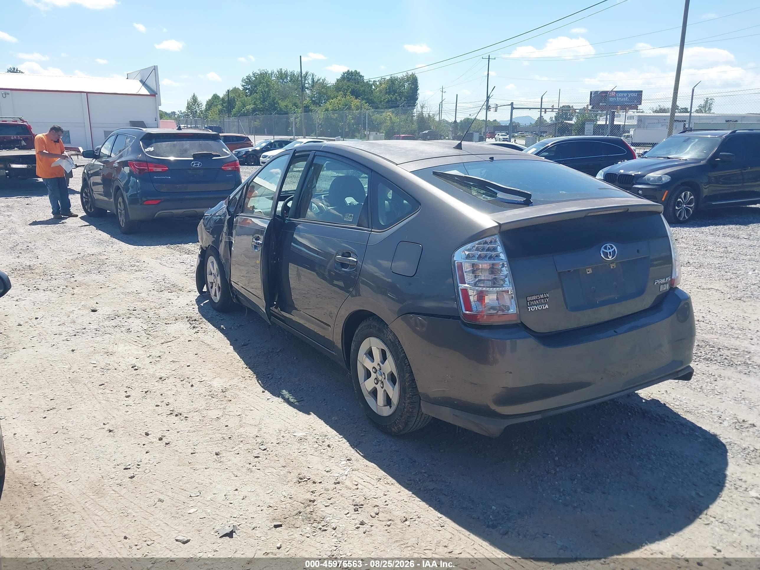2009 Toyota Prius   Gray vin: JTDKB20U893510996