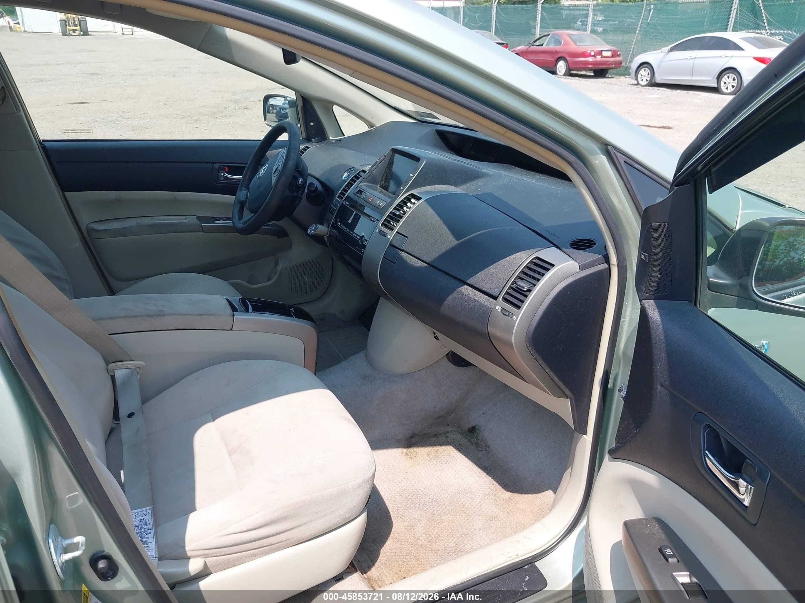 2009 Toyota Prius   Зеленый vin: JTDKB20U893518788