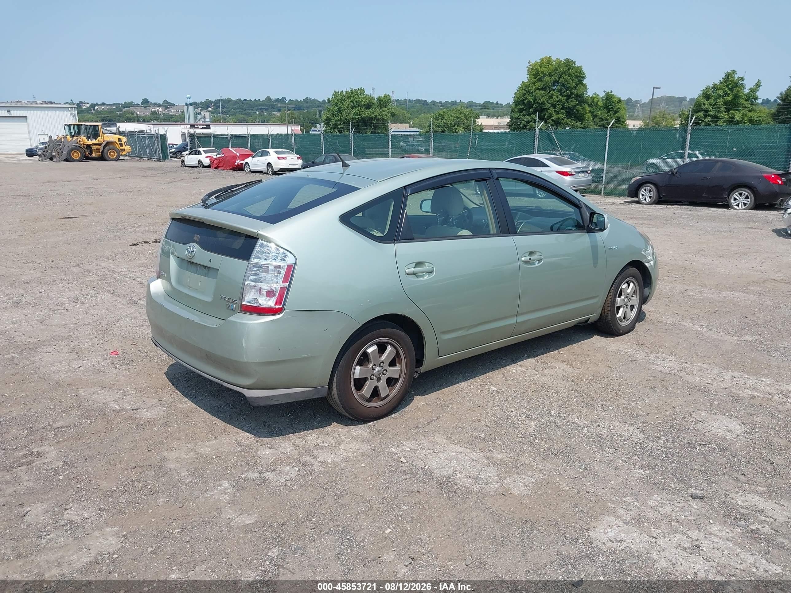2009 Toyota Prius   Зеленый vin: JTDKB20U893518788