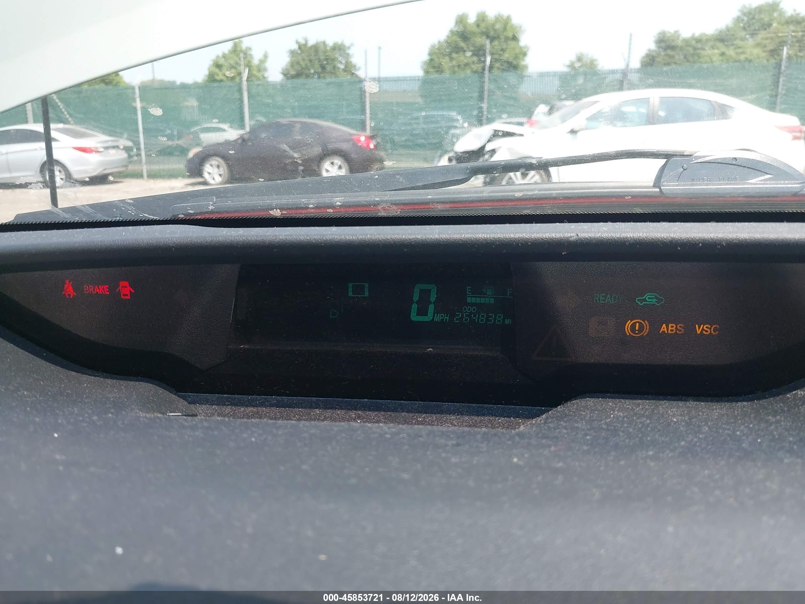 2009 Toyota Prius   Зеленый vin: JTDKB20U893518788