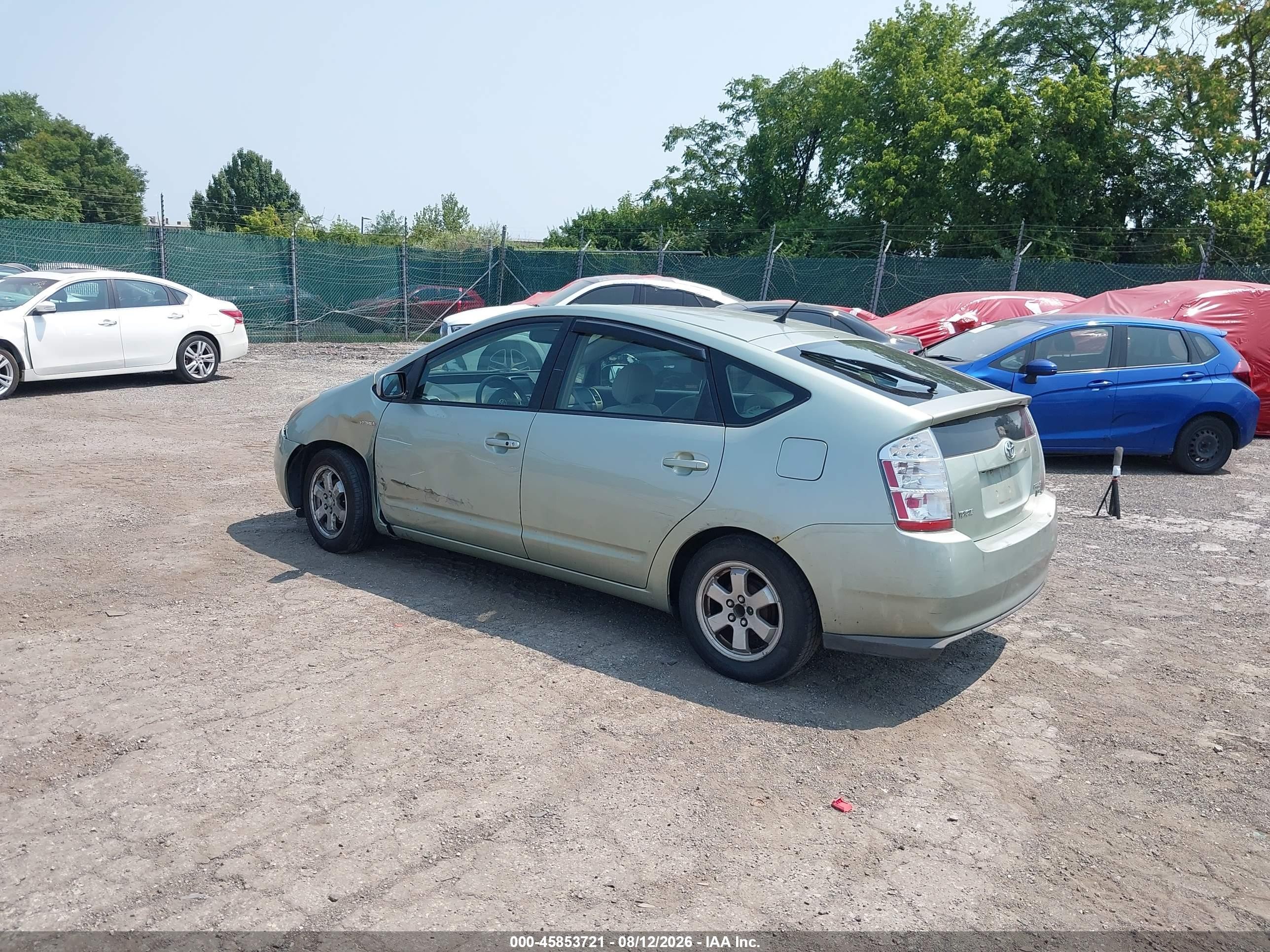2009 Toyota Prius   Зеленый vin: JTDKB20U893518788