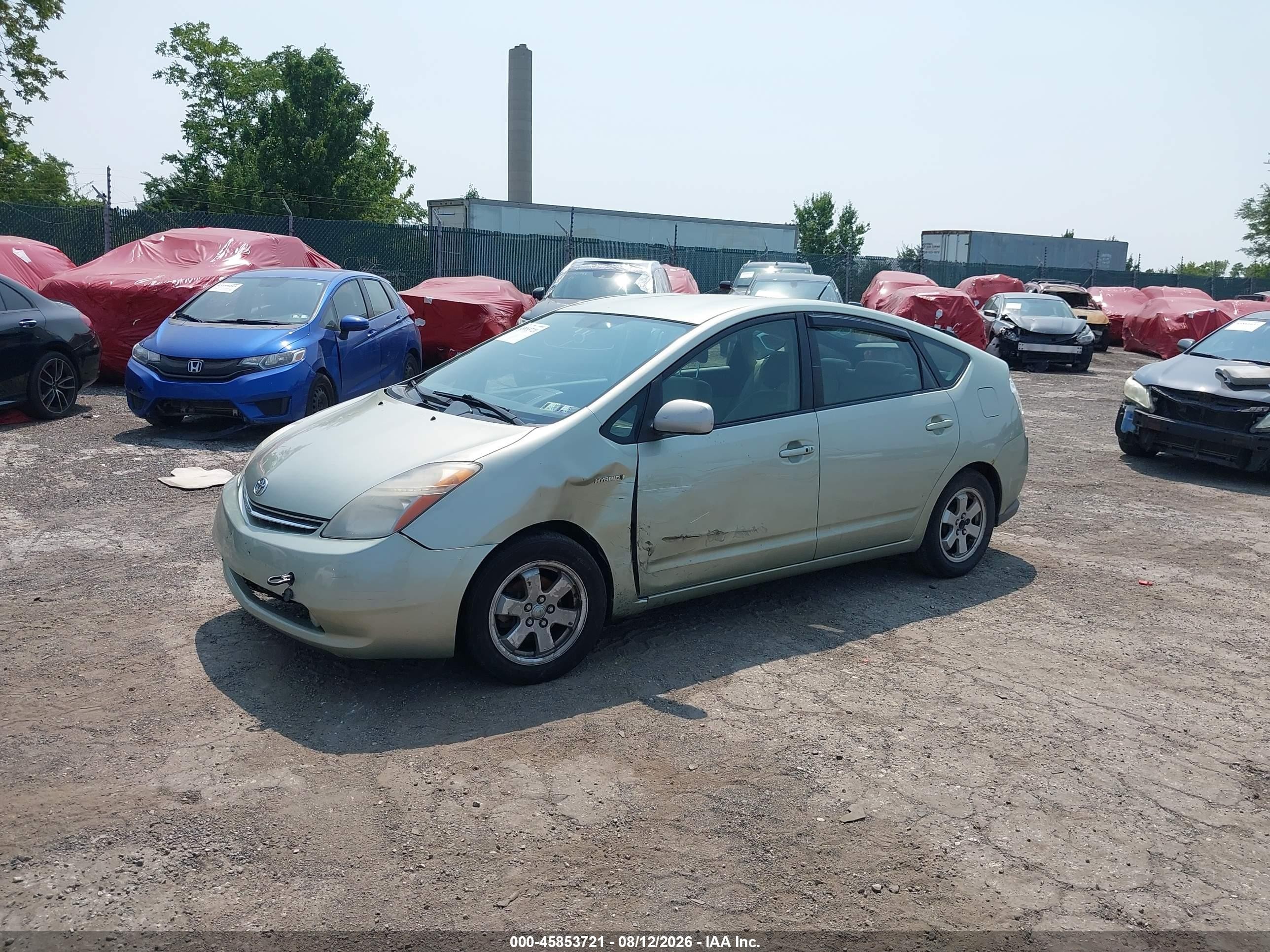2009 Toyota Prius   Зеленый vin: JTDKB20U893518788