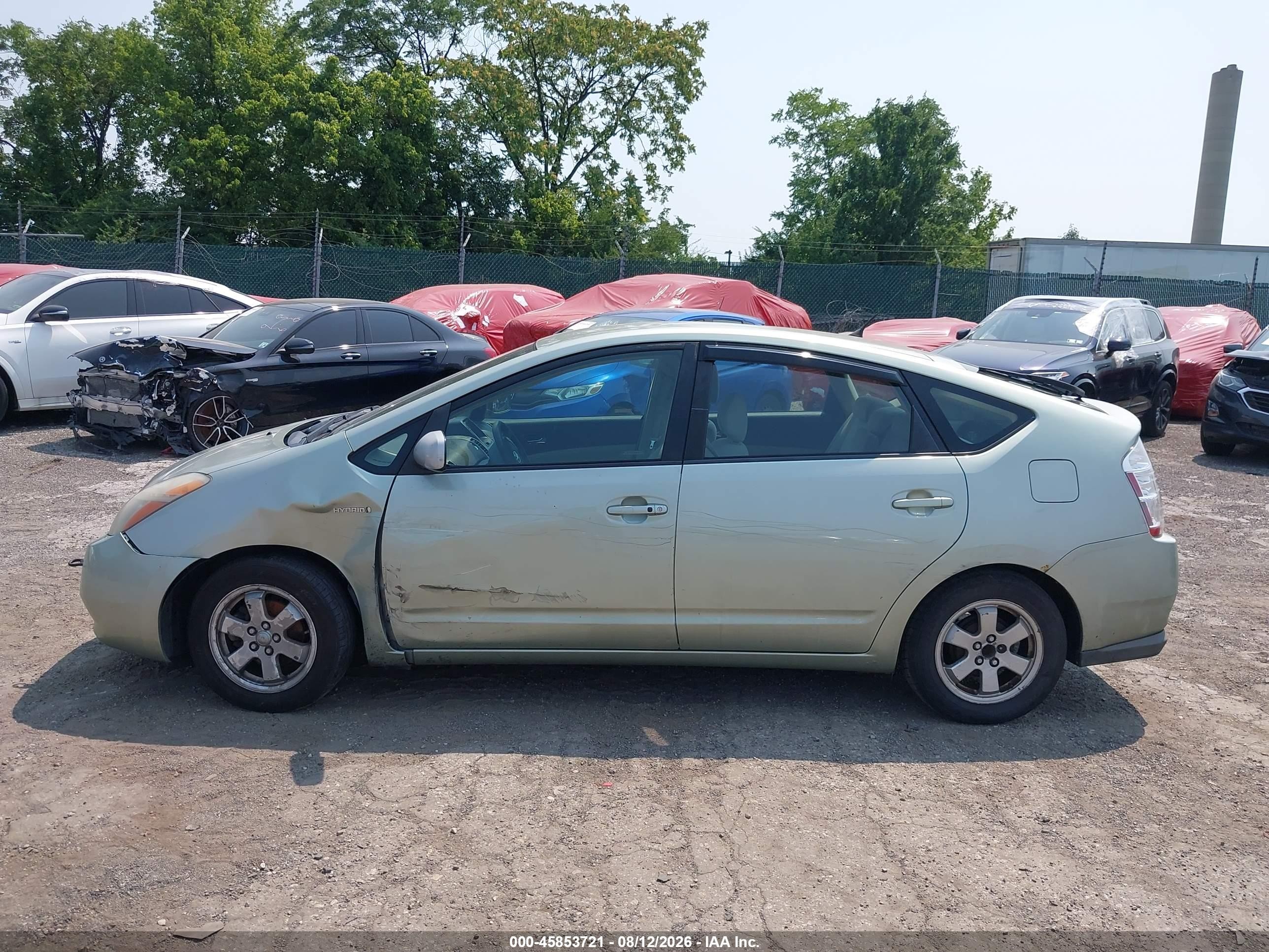 2009 Toyota Prius   Зеленый vin: JTDKB20U893518788