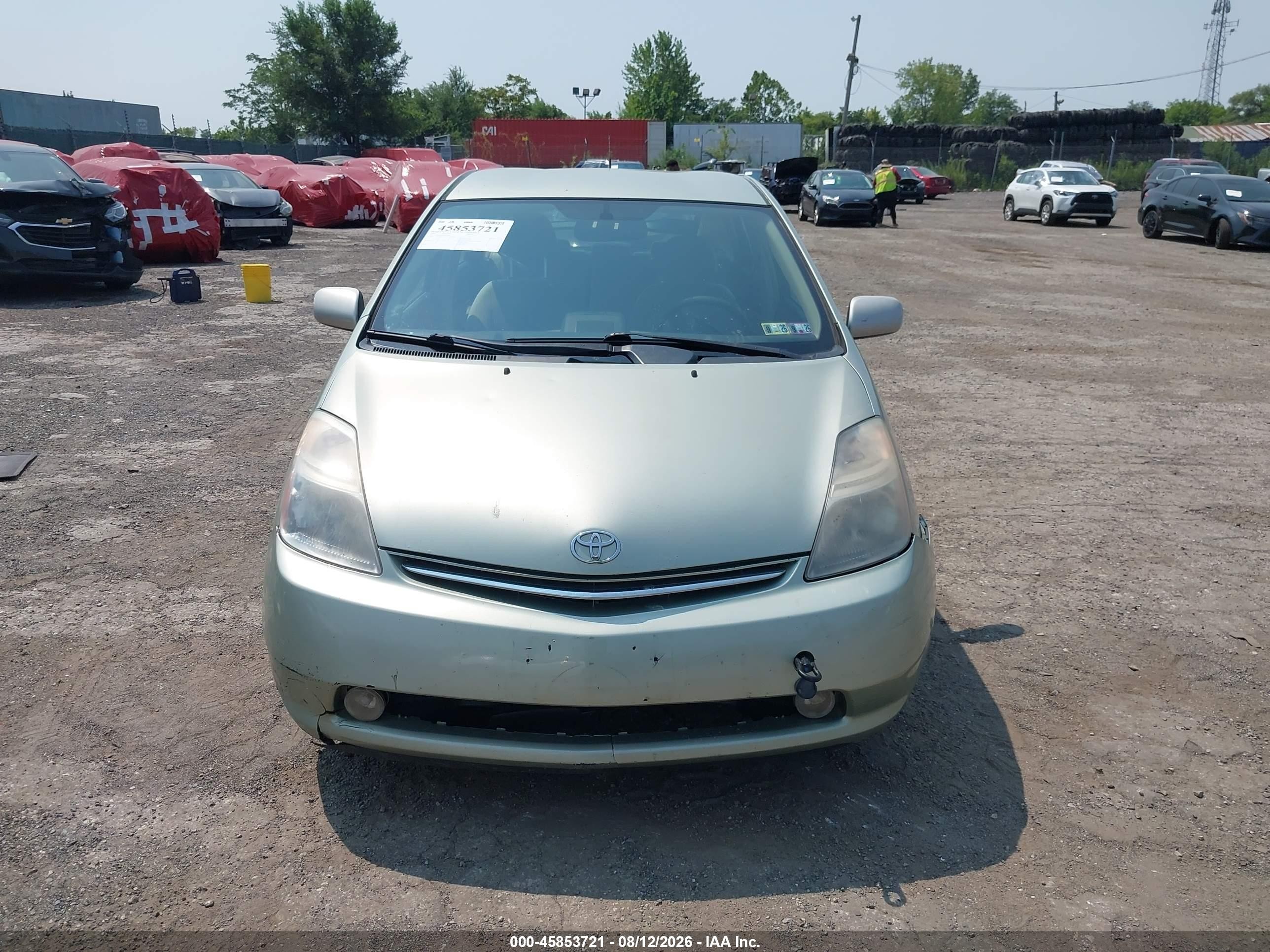 2009 Toyota Prius   Зеленый vin: JTDKB20U893518788