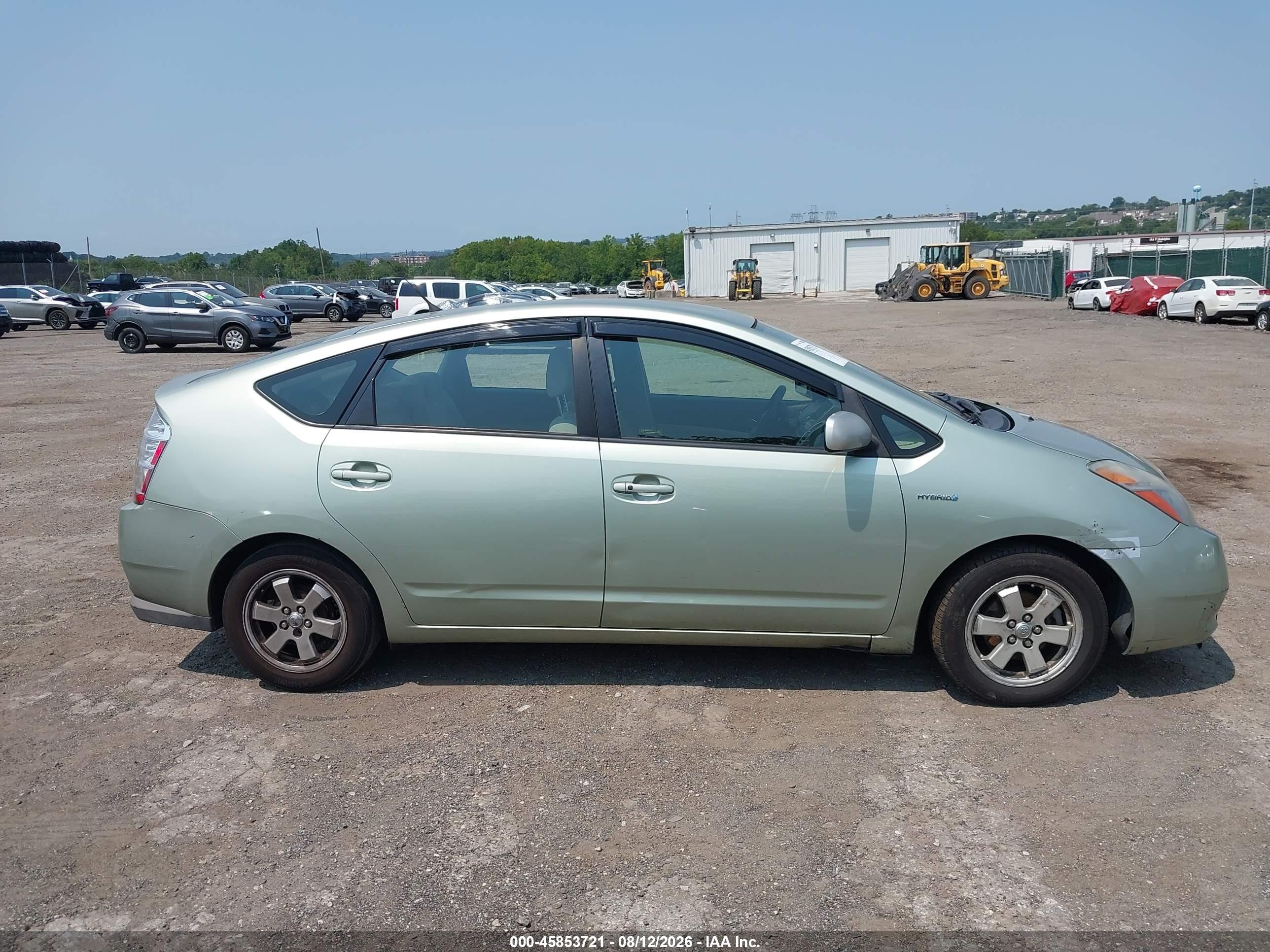 2009 Toyota Prius   Зеленый vin: JTDKB20U893518788