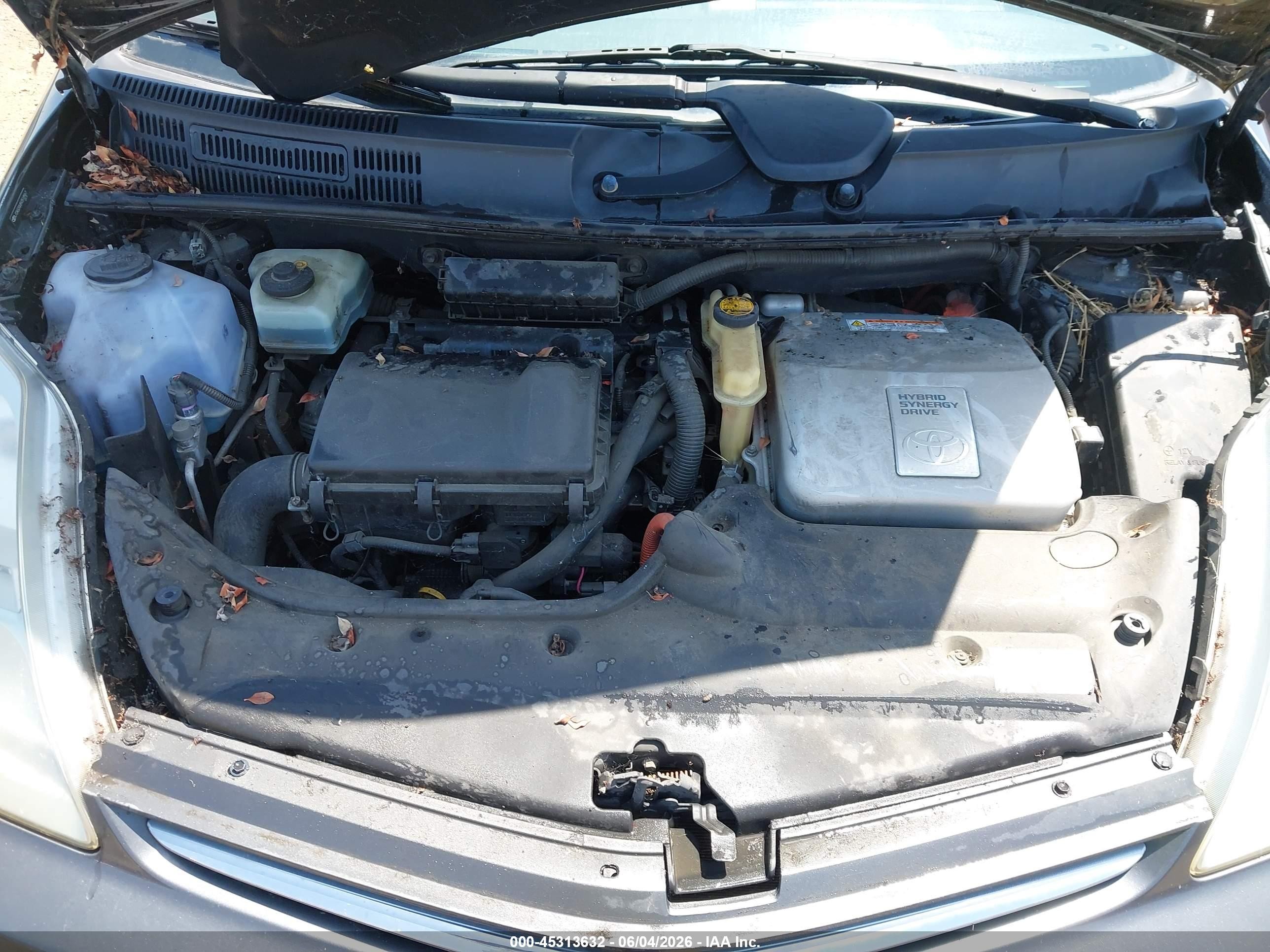 2009 Toyota Prius Standard Gray vin: JTDKB20U893518967
