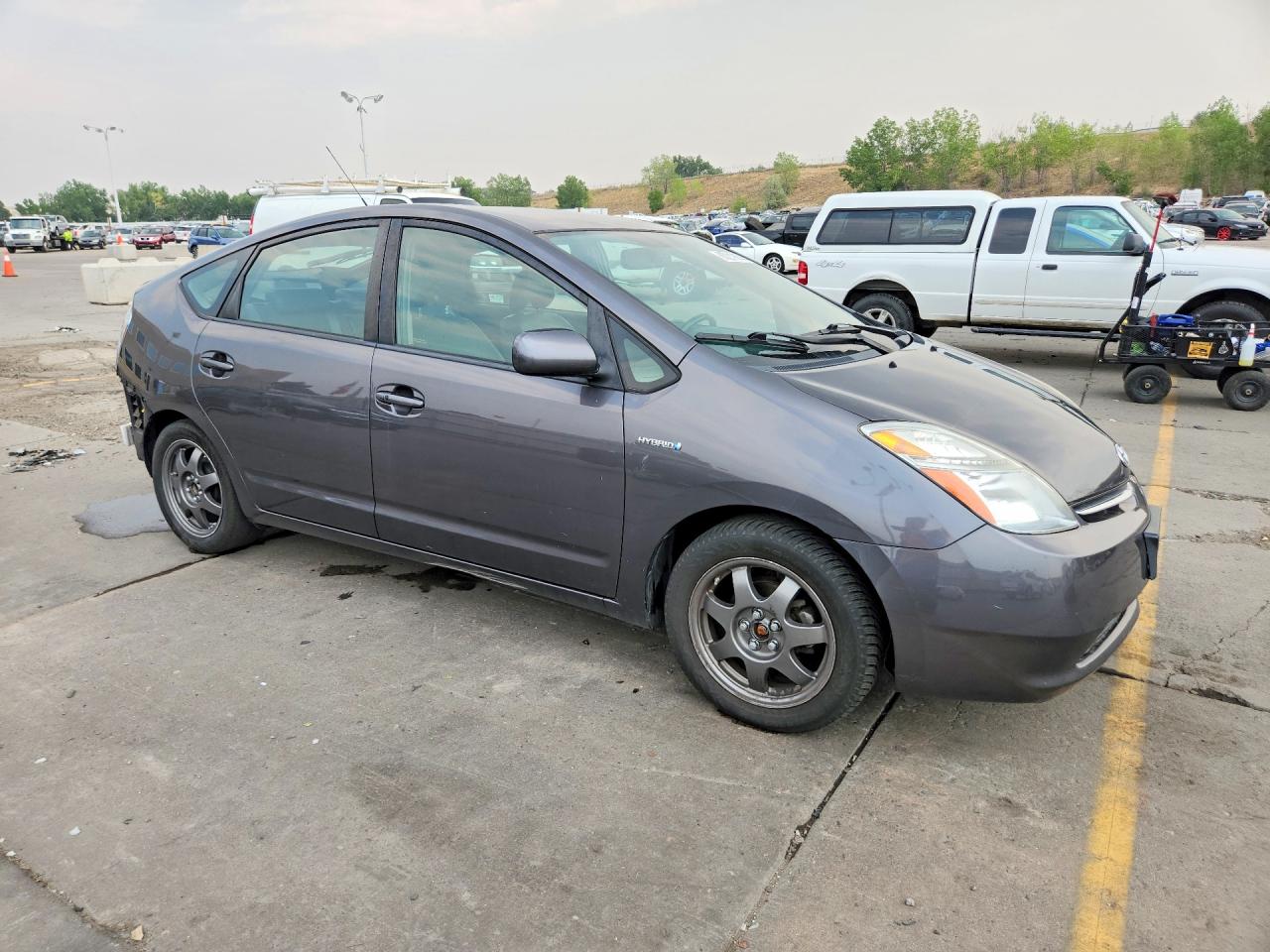 2009 Toyota Prius Touring Gray vin: JTDKB20U893522100