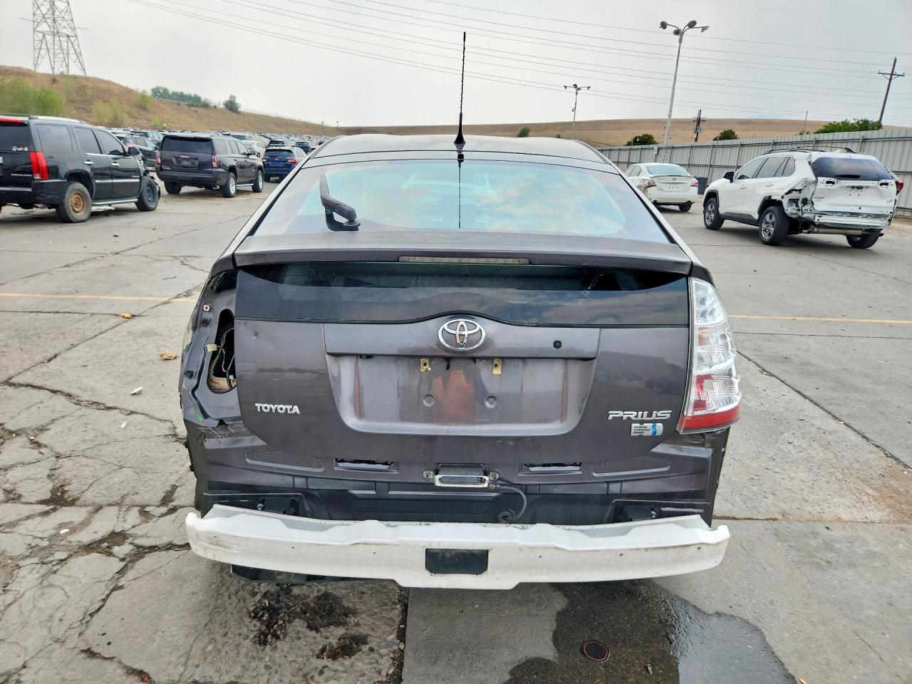 2009 Toyota Prius Touring Gray vin: JTDKB20U893522100