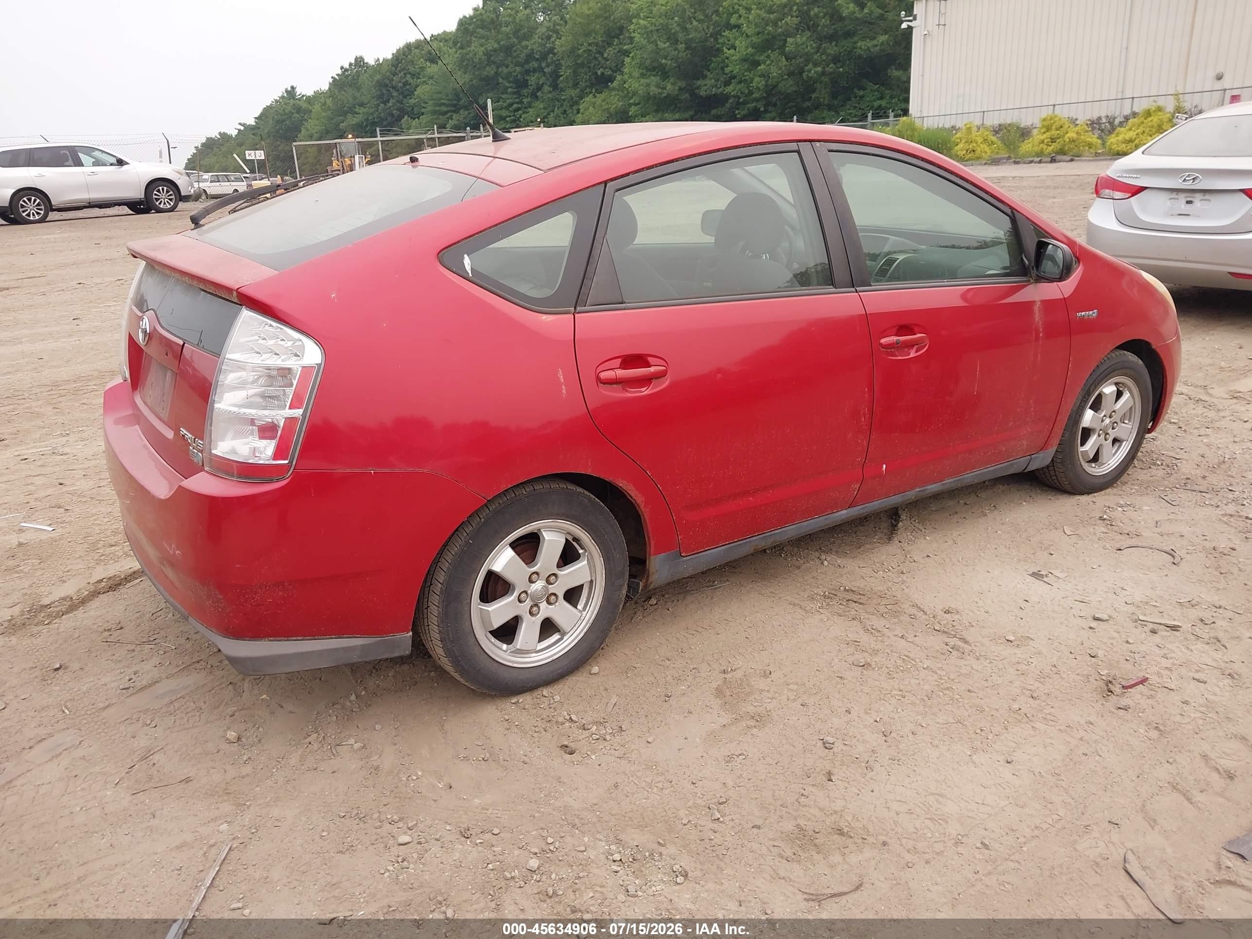 2009 Toyota Prius   Red vin: JTDKB20U893525112