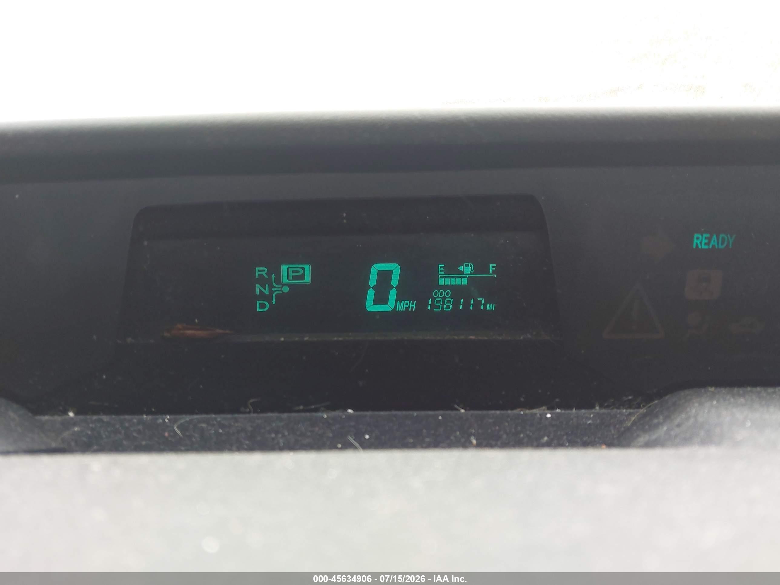 2009 Toyota Prius   Red vin: JTDKB20U893525112