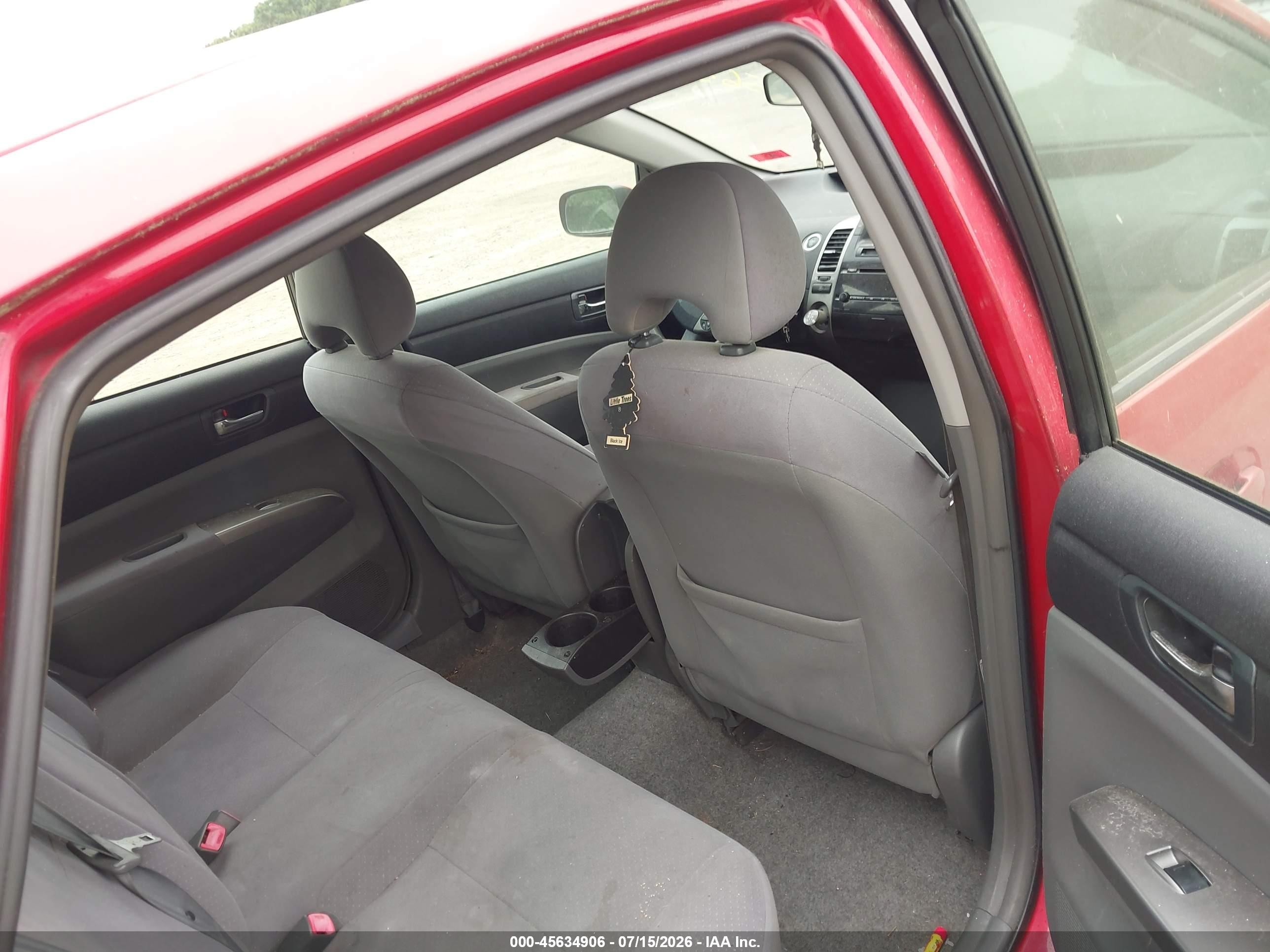 2009 Toyota Prius   Red vin: JTDKB20U893525112