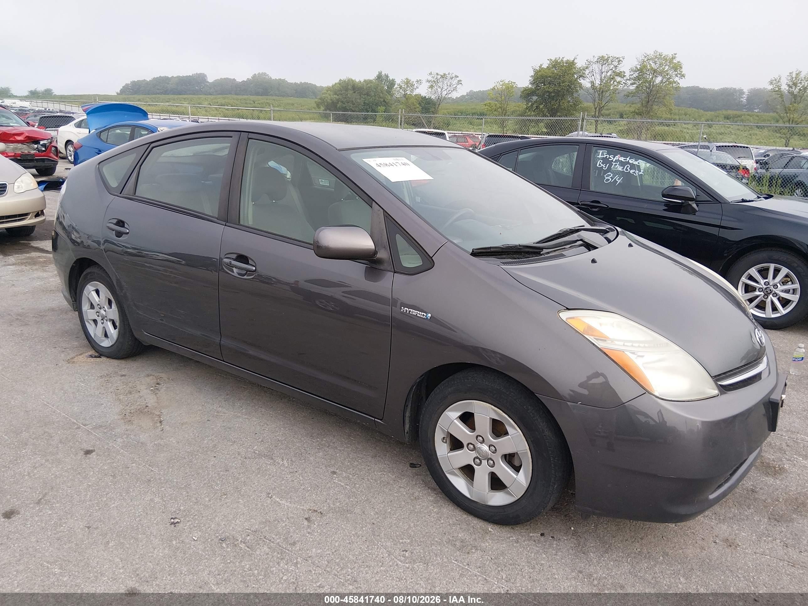 2009 Toyota Prius   Gray vin: JTDKB20U893531735