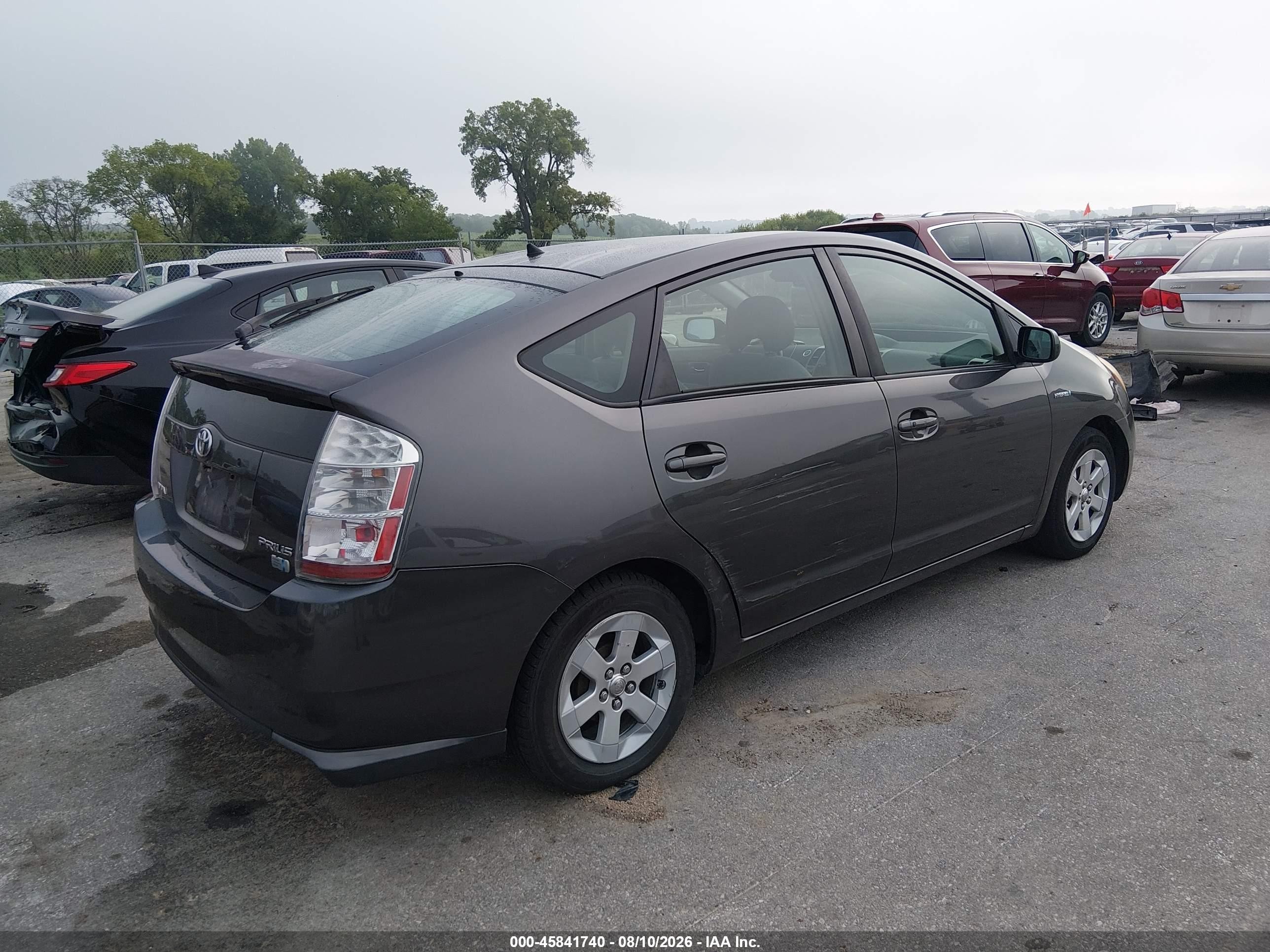 2009 Toyota Prius   Gray vin: JTDKB20U893531735
