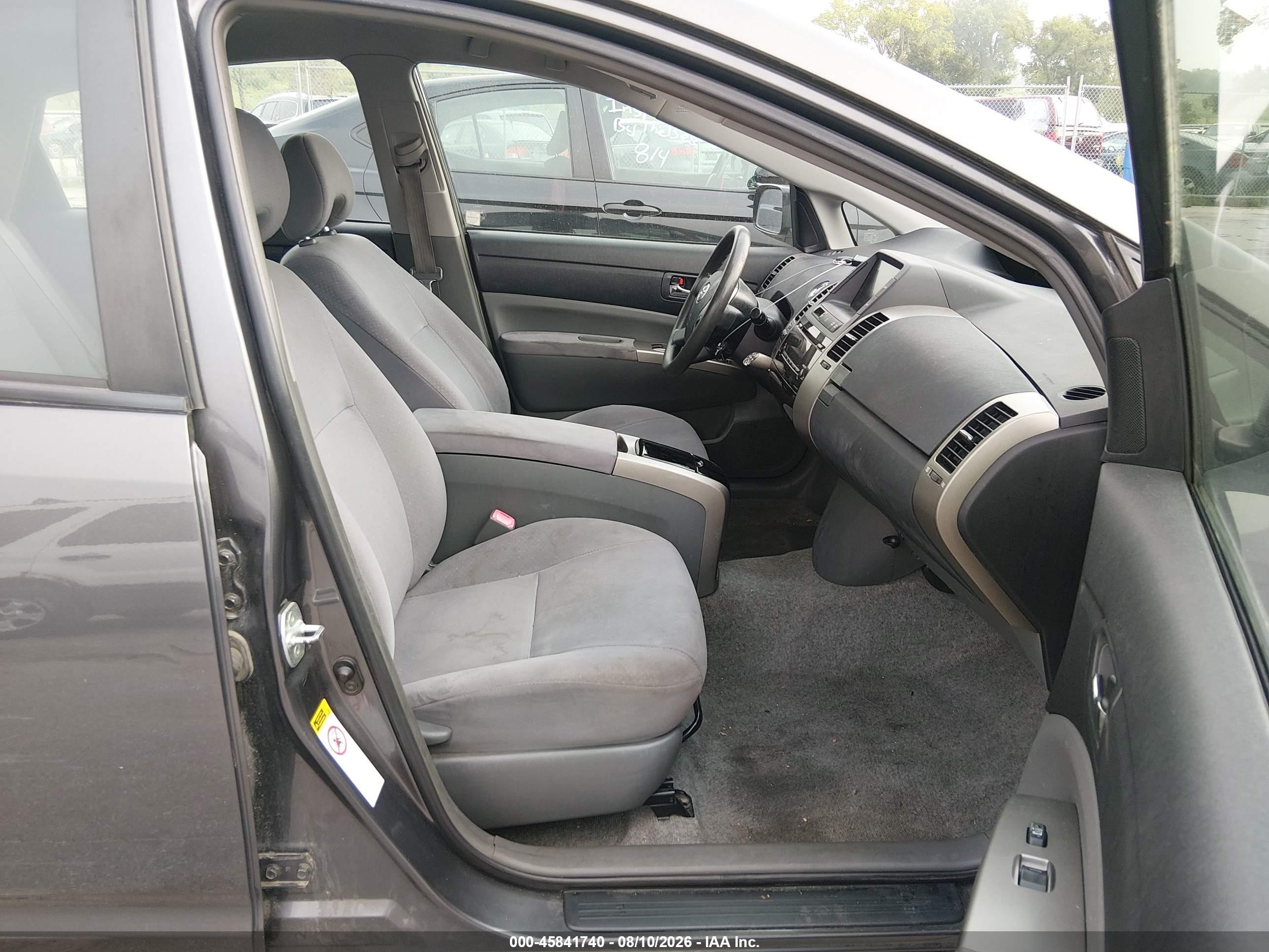2009 Toyota Prius   Gray vin: JTDKB20U893531735