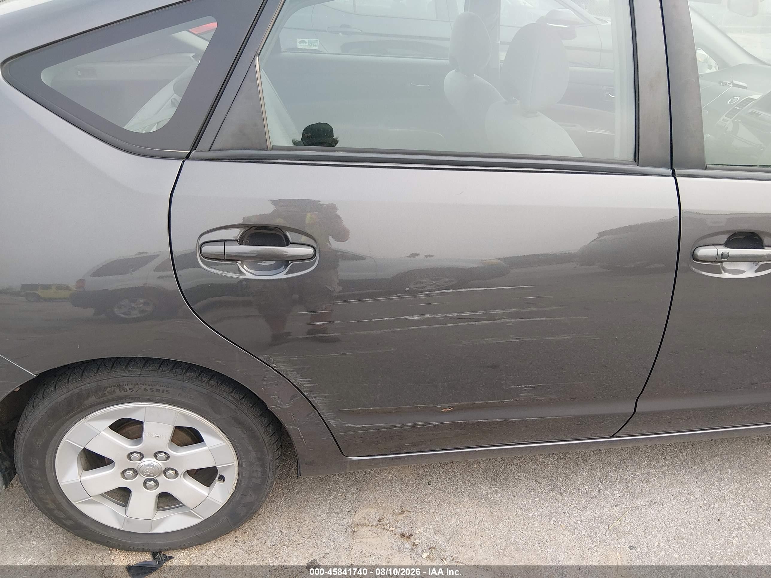 2009 Toyota Prius   Gray vin: JTDKB20U893531735