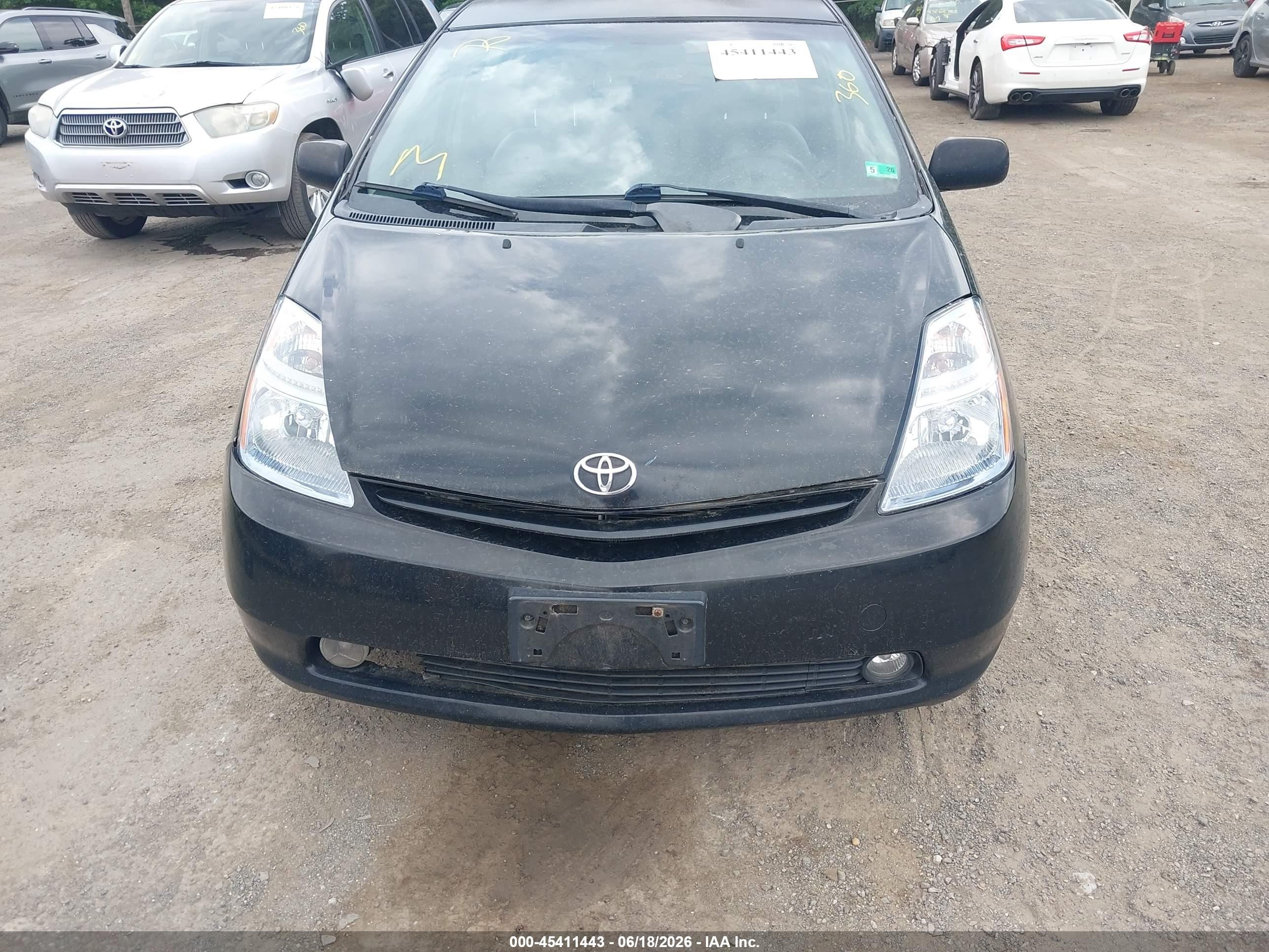 2009 Toyota Prius   Black vin: JTDKB20U893546302