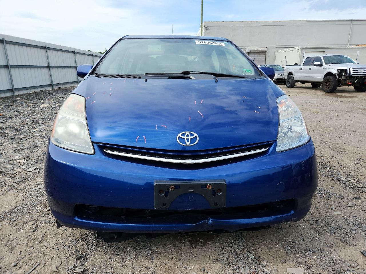 2009 Toyota Prius Base Blue vin: JTDKB20U897821465