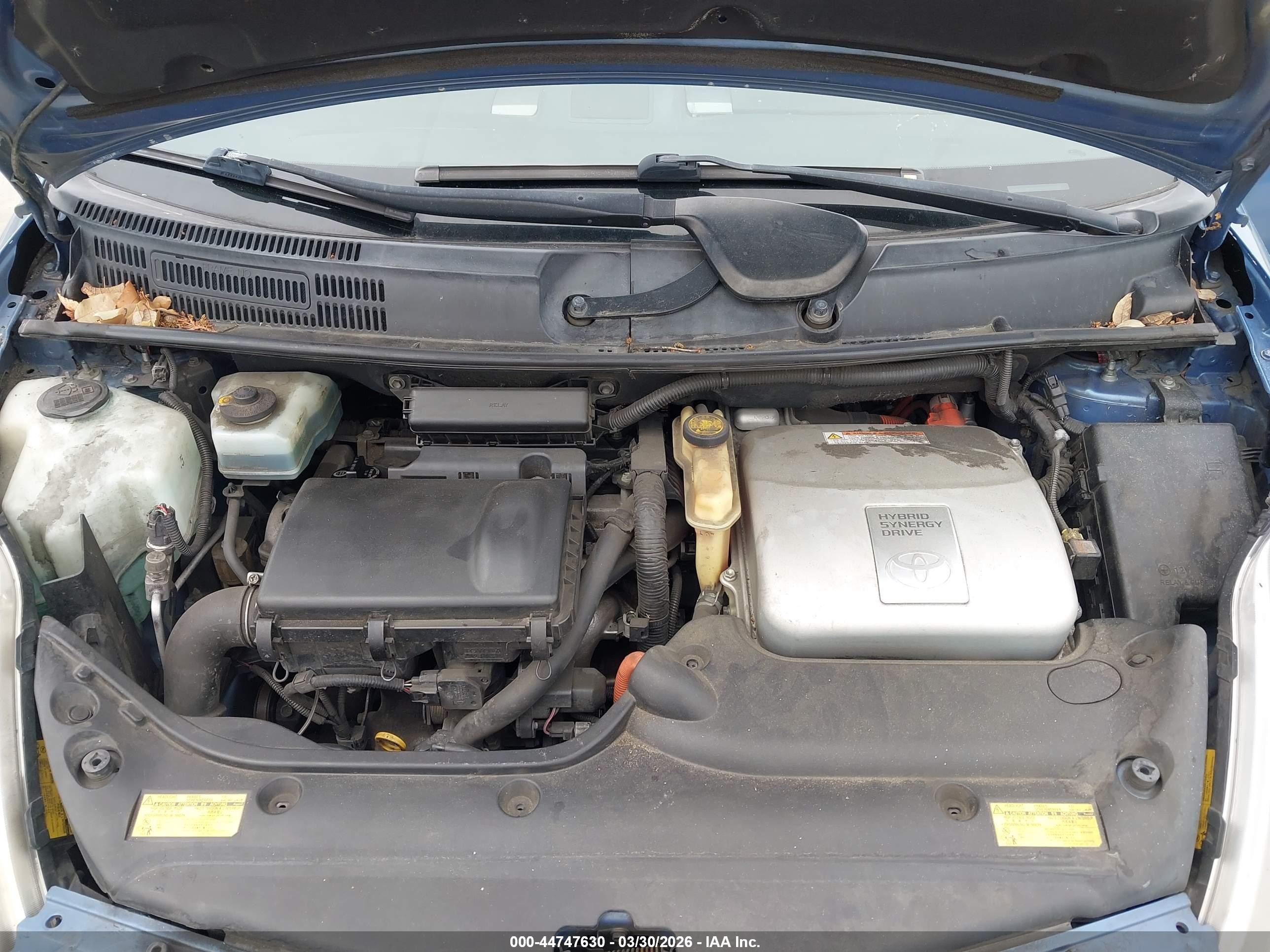 2009 Toyota Prius   Blue vin: JTDKB20U897826732