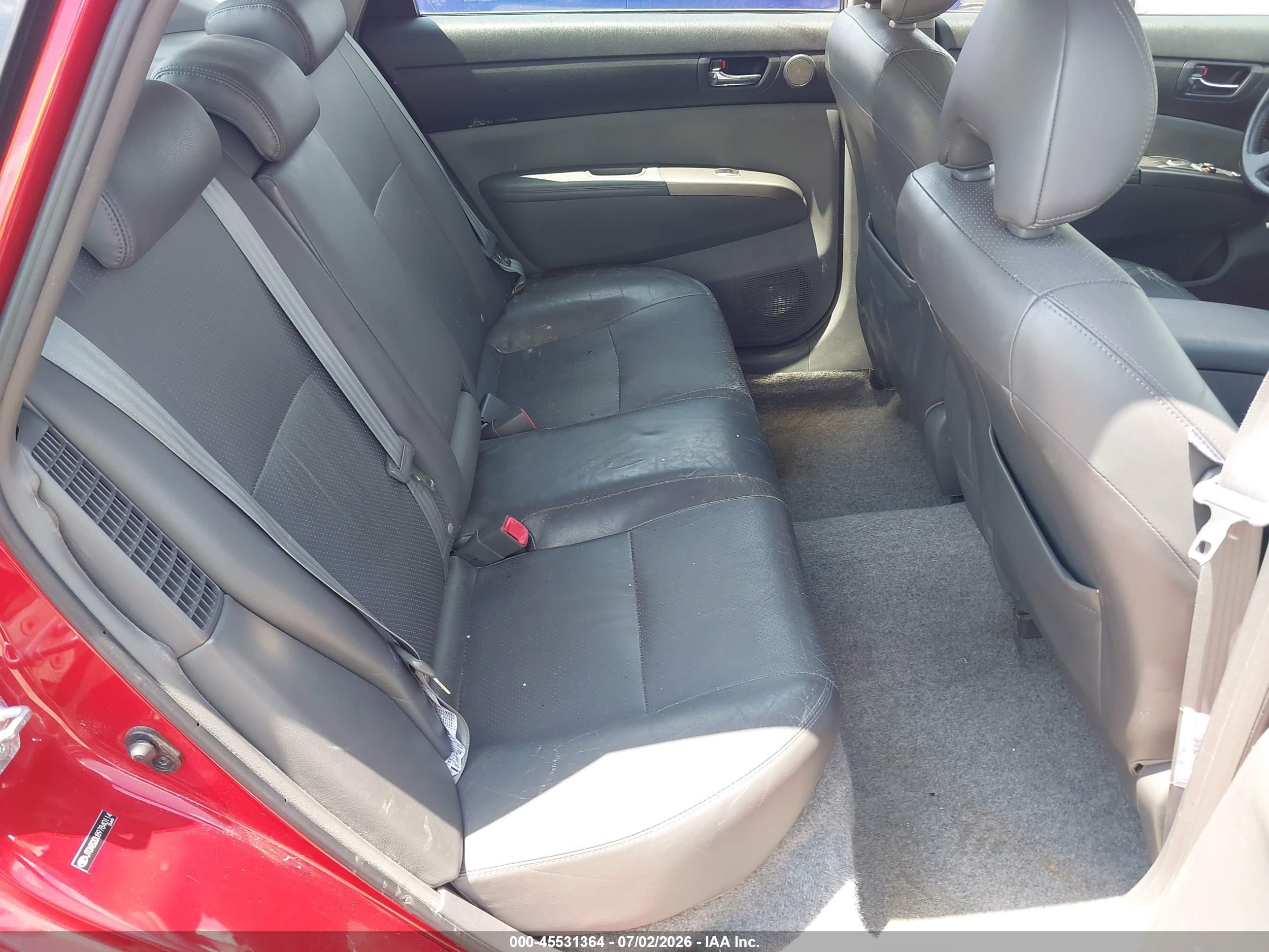 2009 Toyota Prius   Red vin: JTDKB20U897840114
