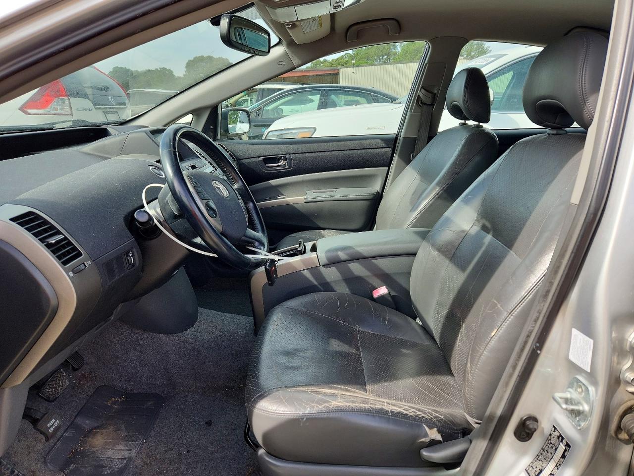2009 Toyota Prius Base Silver vin: JTDKB20U897846592
