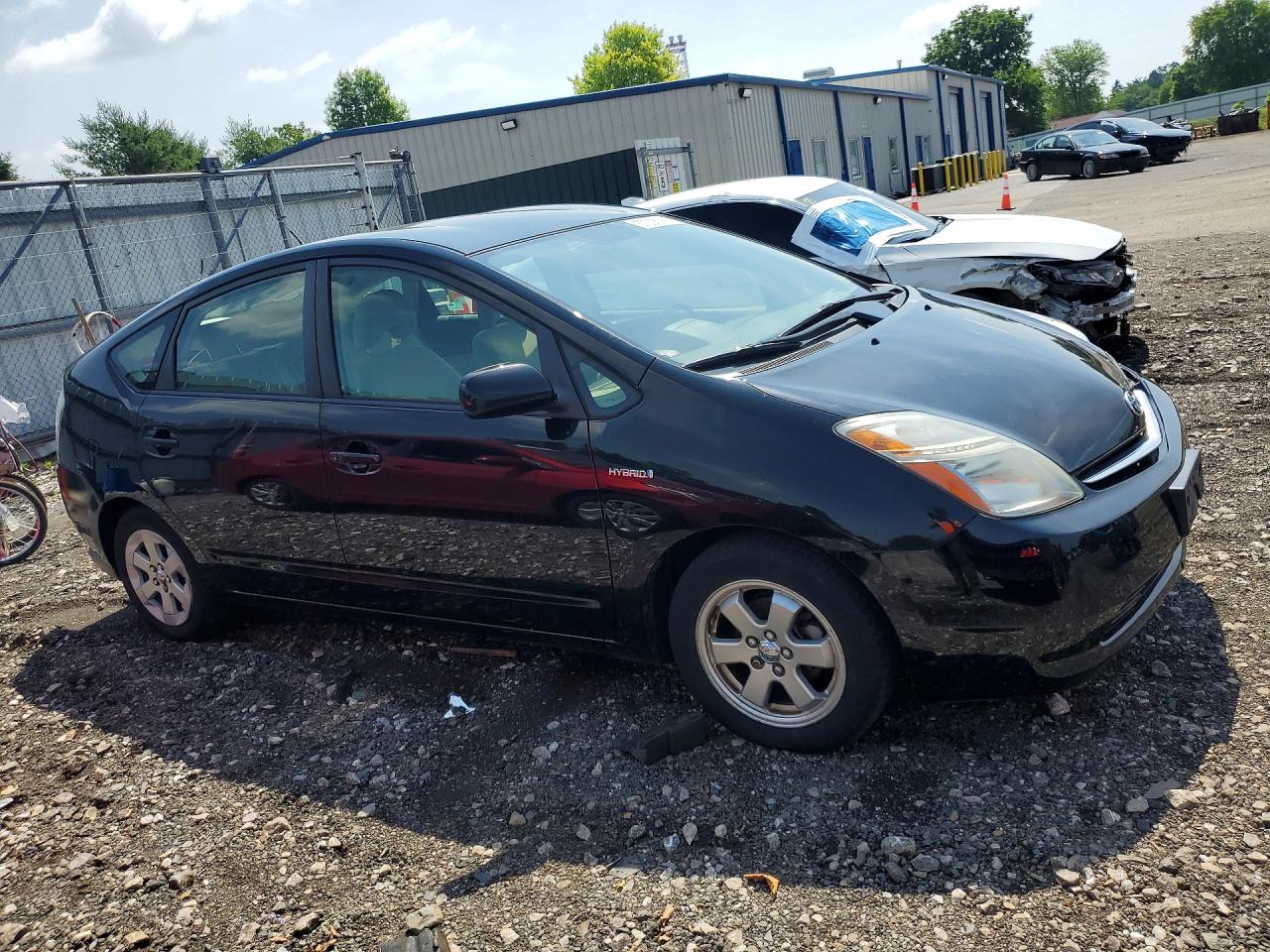 2009 Toyota Prius Base Black vin: JTDKB20U897873887