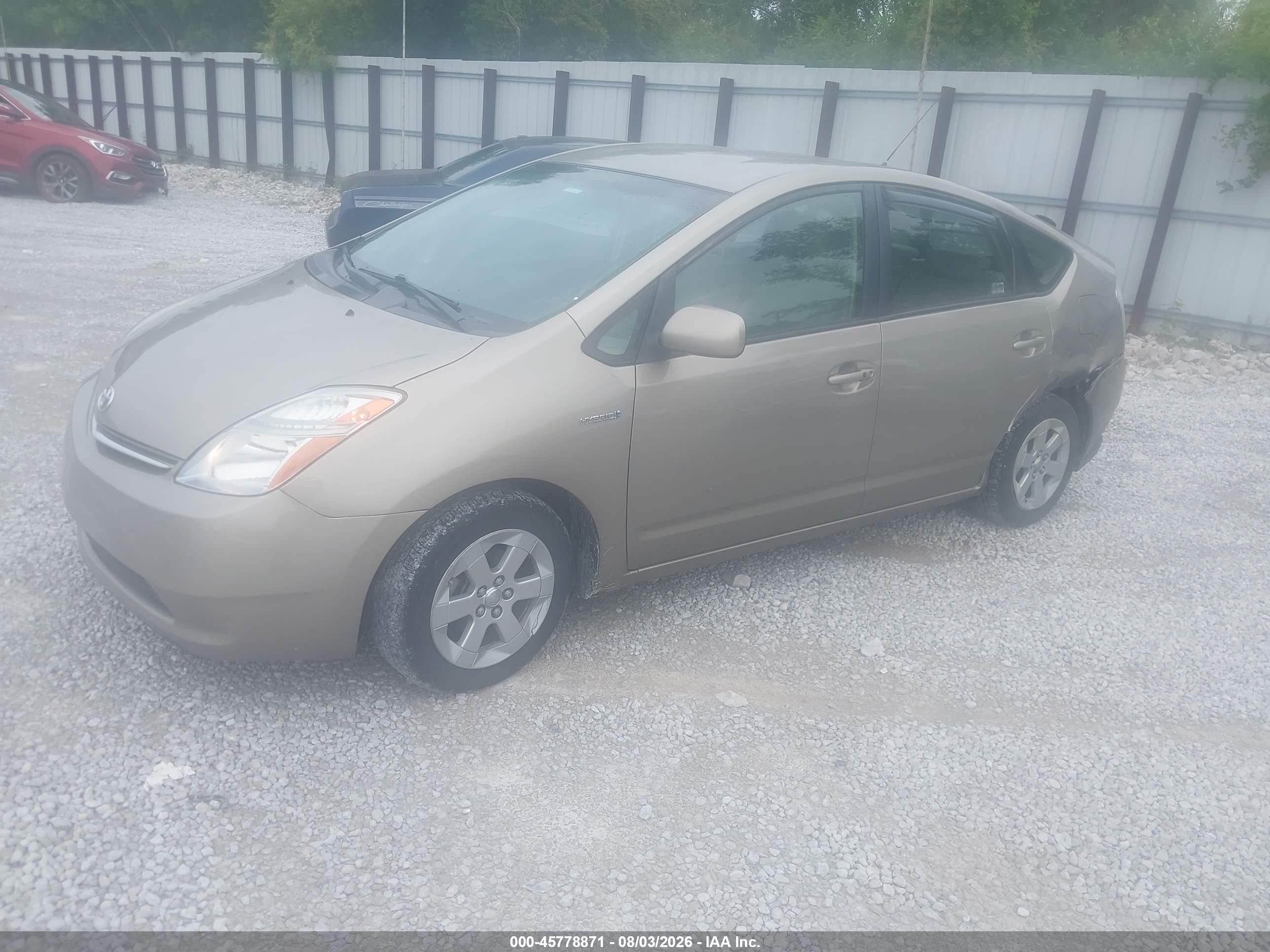2009 Toyota Prius   Бежевый vin: JTDKB20U897877468