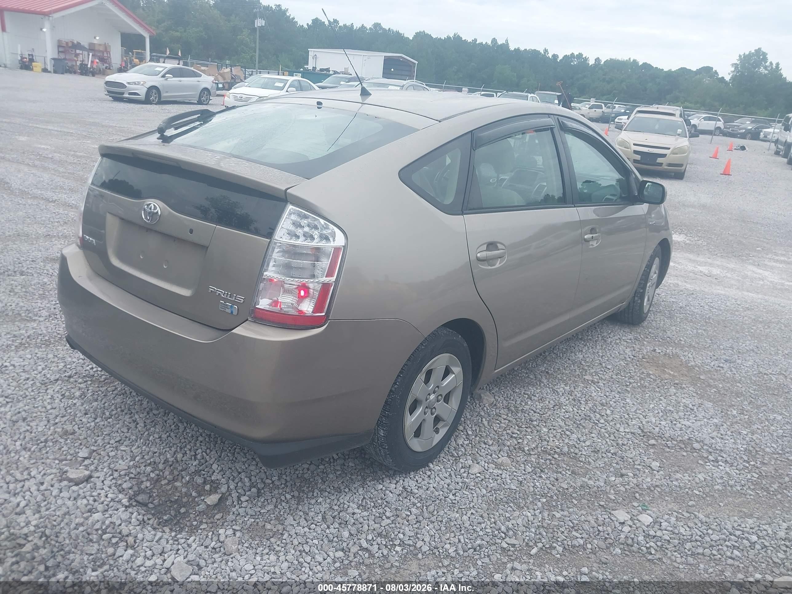 2009 Toyota Prius   Бежевый vin: JTDKB20U897877468