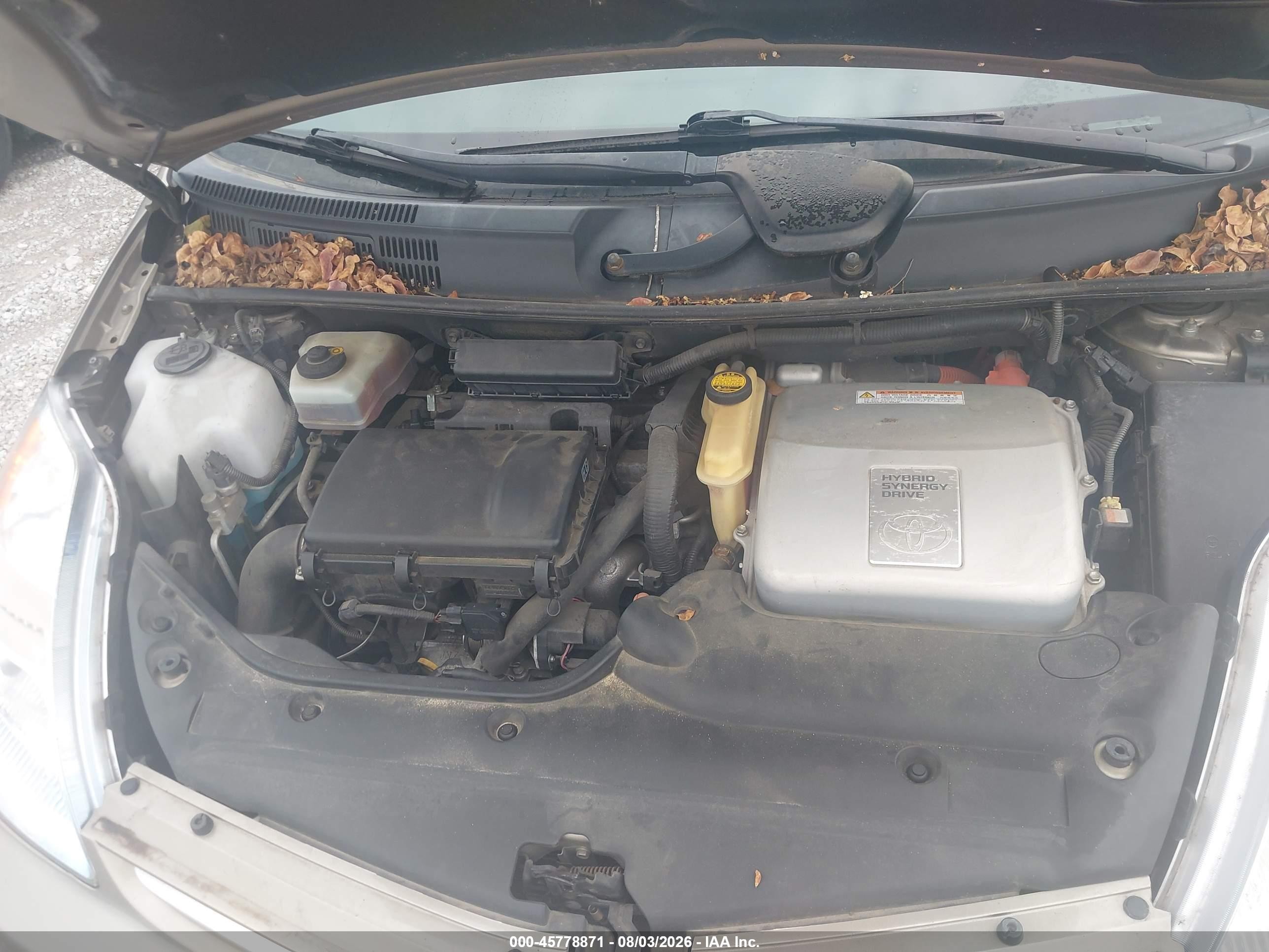 2009 Toyota Prius   Бежевый vin: JTDKB20U897877468