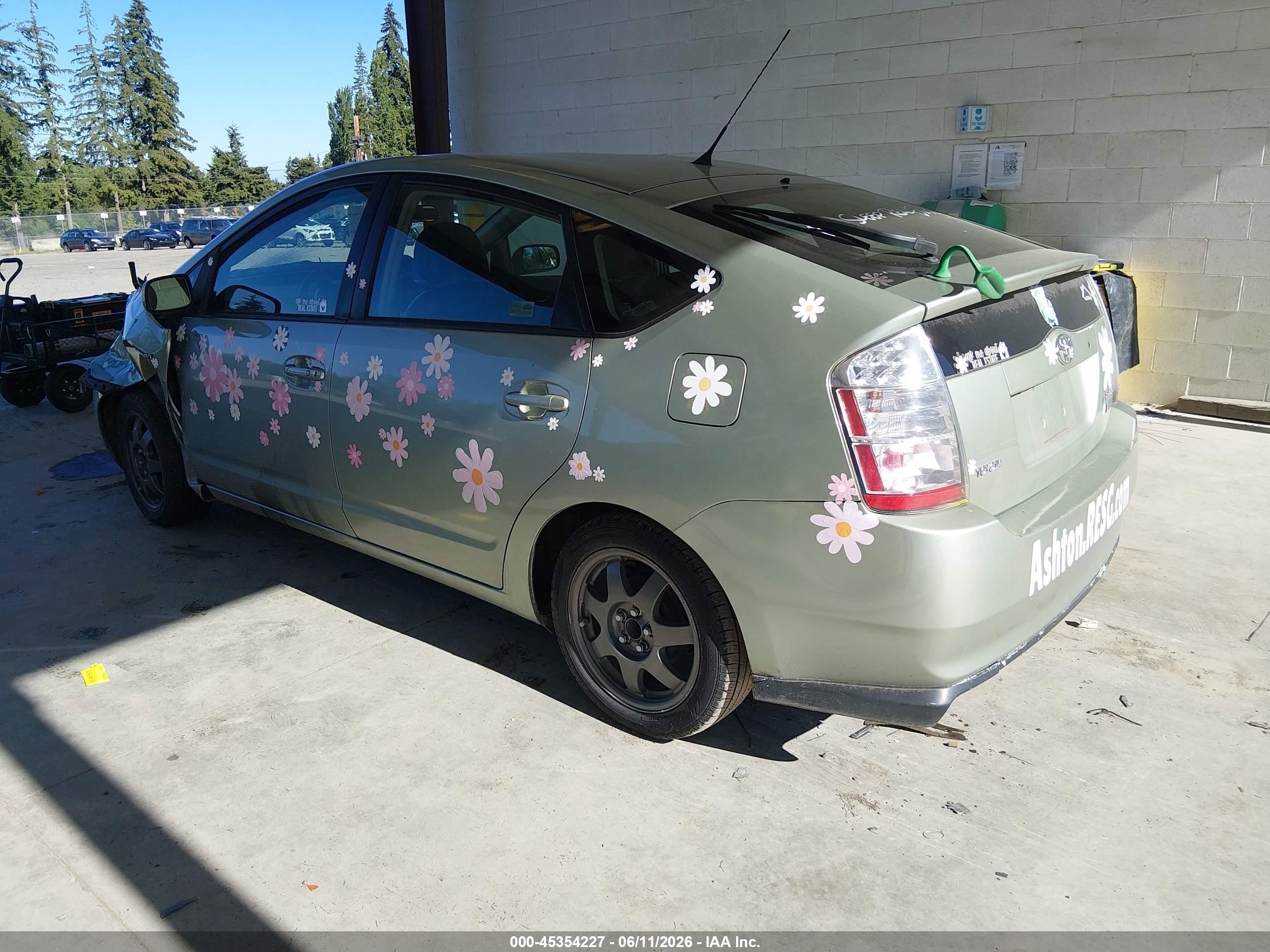 2009 Toyota Prius   Green vin: JTDKB20U897884677