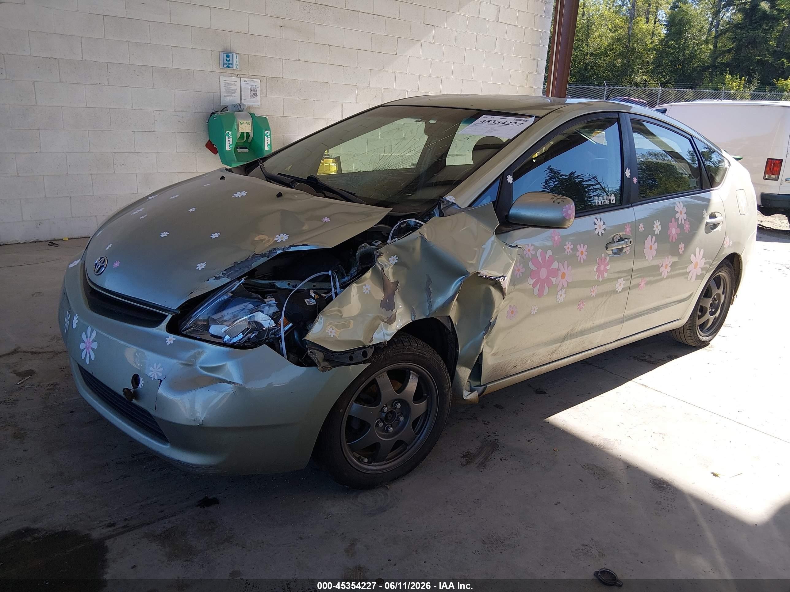 2009 Toyota Prius   Green vin: JTDKB20U897884677