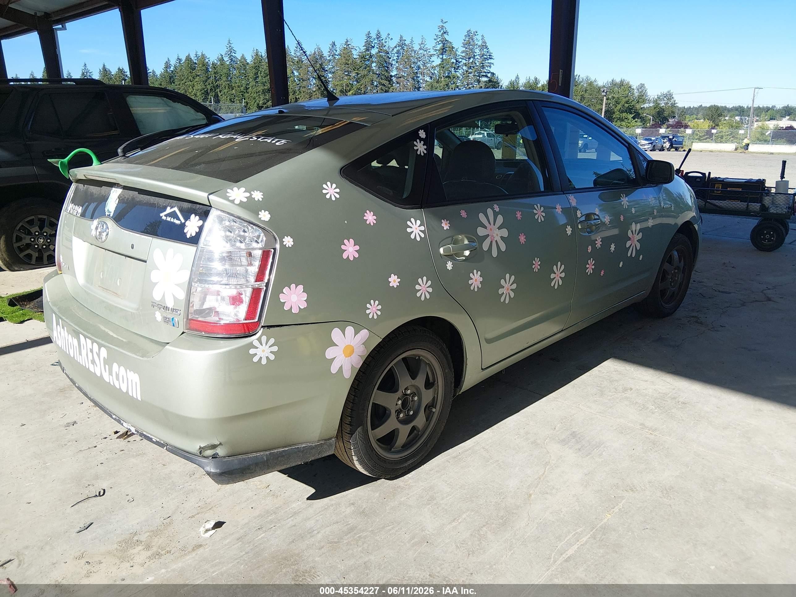 2009 Toyota Prius   Green vin: JTDKB20U897884677