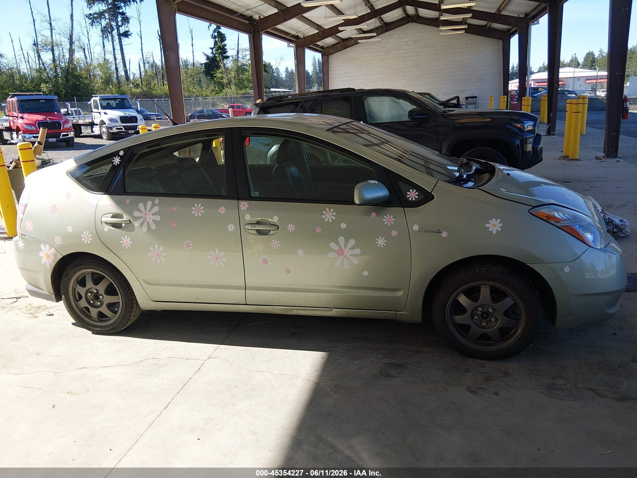 2009 Toyota Prius   Green vin: JTDKB20U897884677