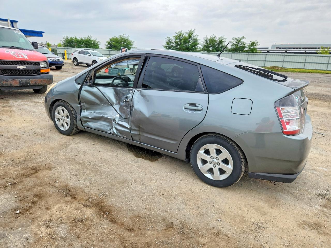 2004 Toyota Prius Base Blue vin: JTDKB20U940088733
