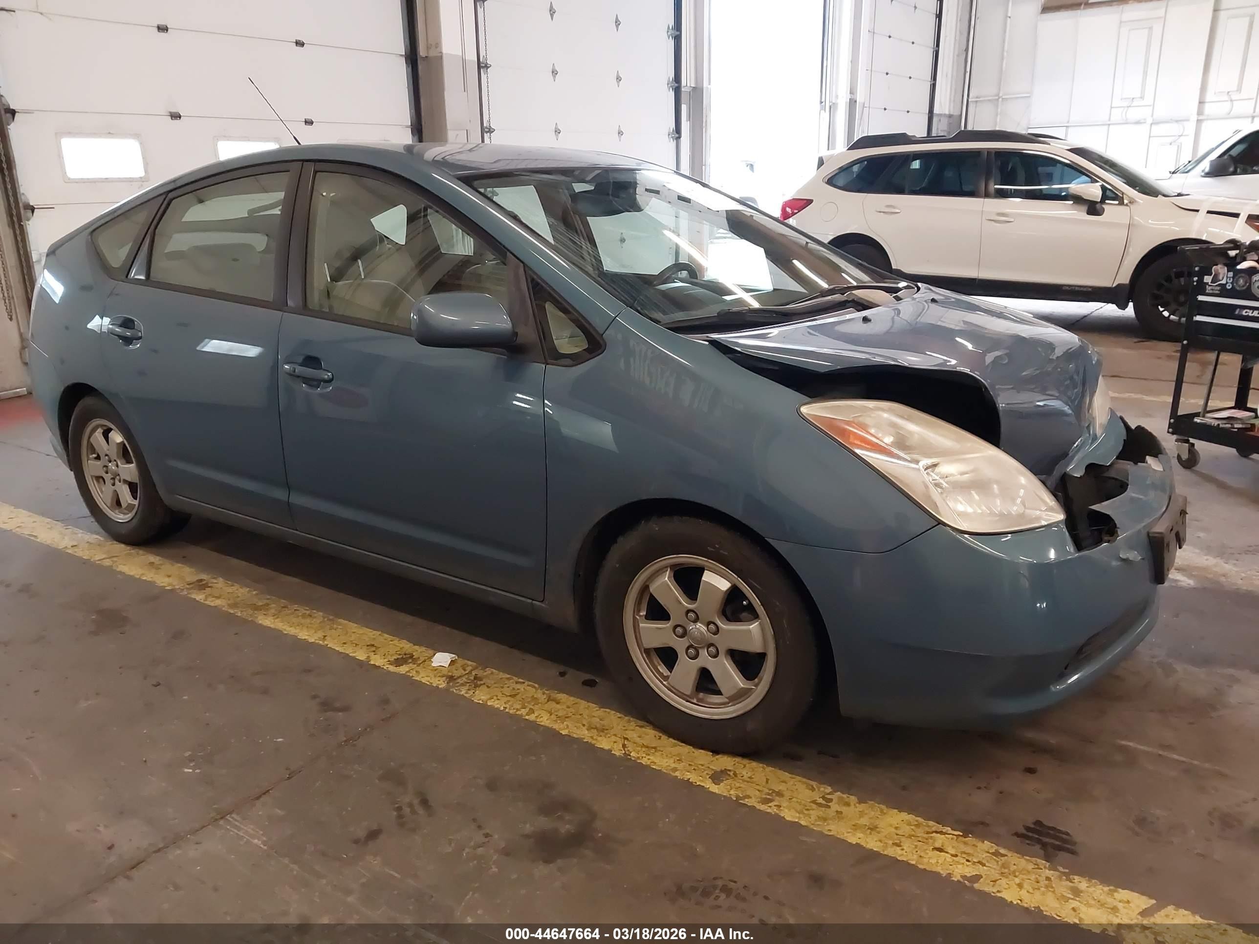 2005 Toyota Prius   Blue vin: JTDKB20U950117360