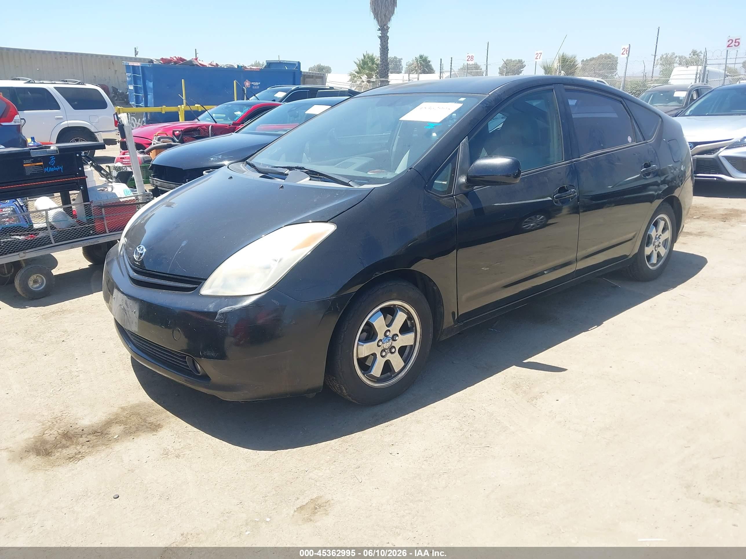 2005 Toyota Prius   Black vin: JTDKB20U950129072