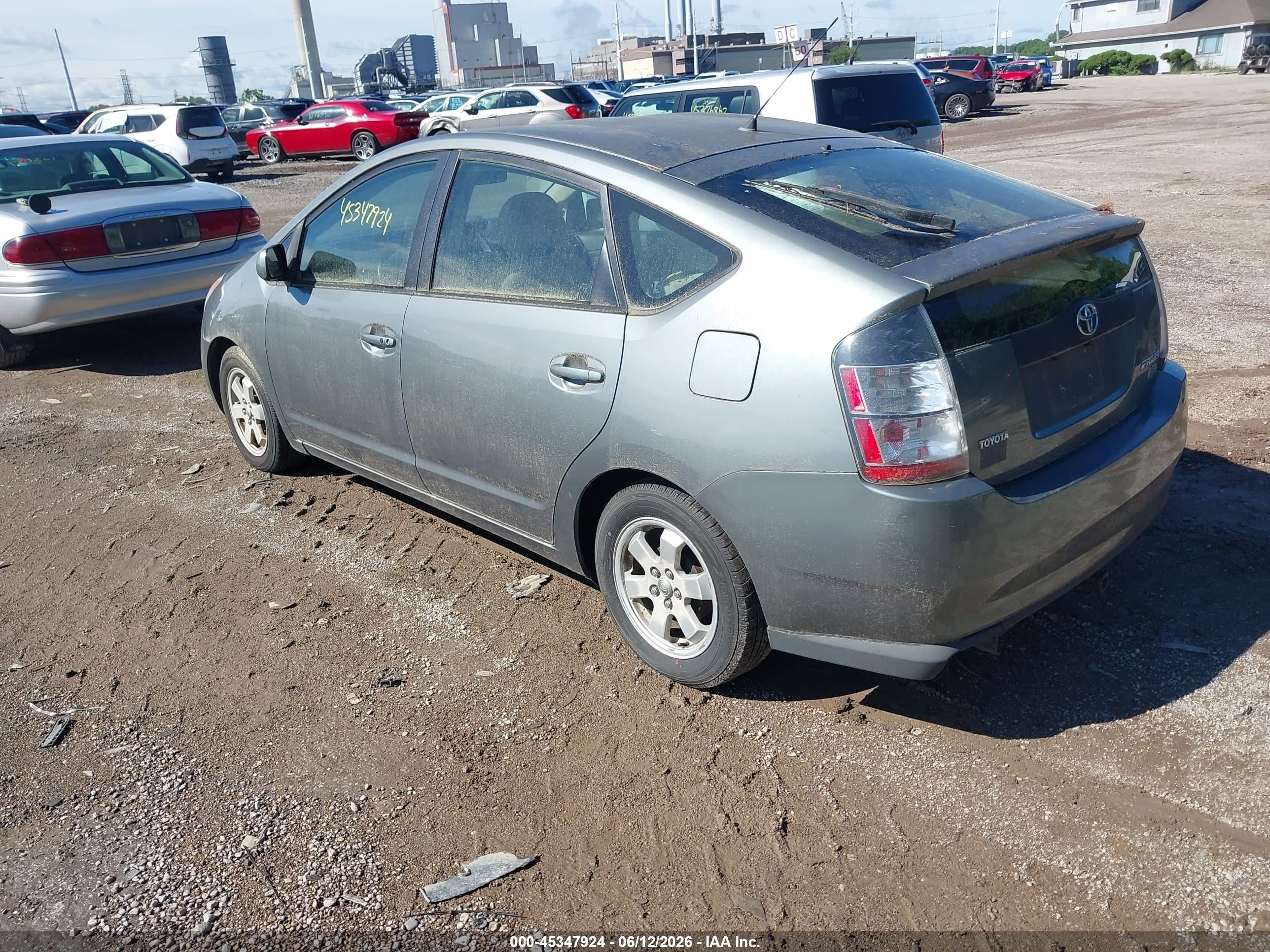 2005 Toyota Prius   Gray vin: JTDKB20U953020688