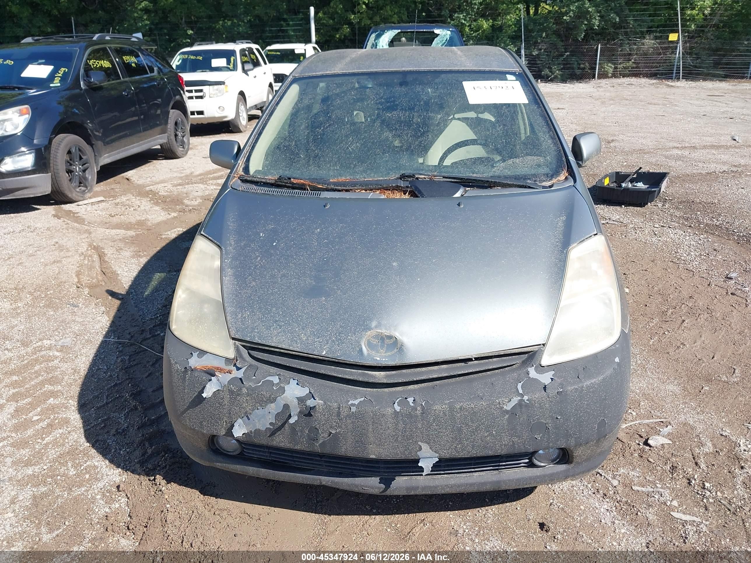 2005 Toyota Prius   Gray vin: JTDKB20U953020688