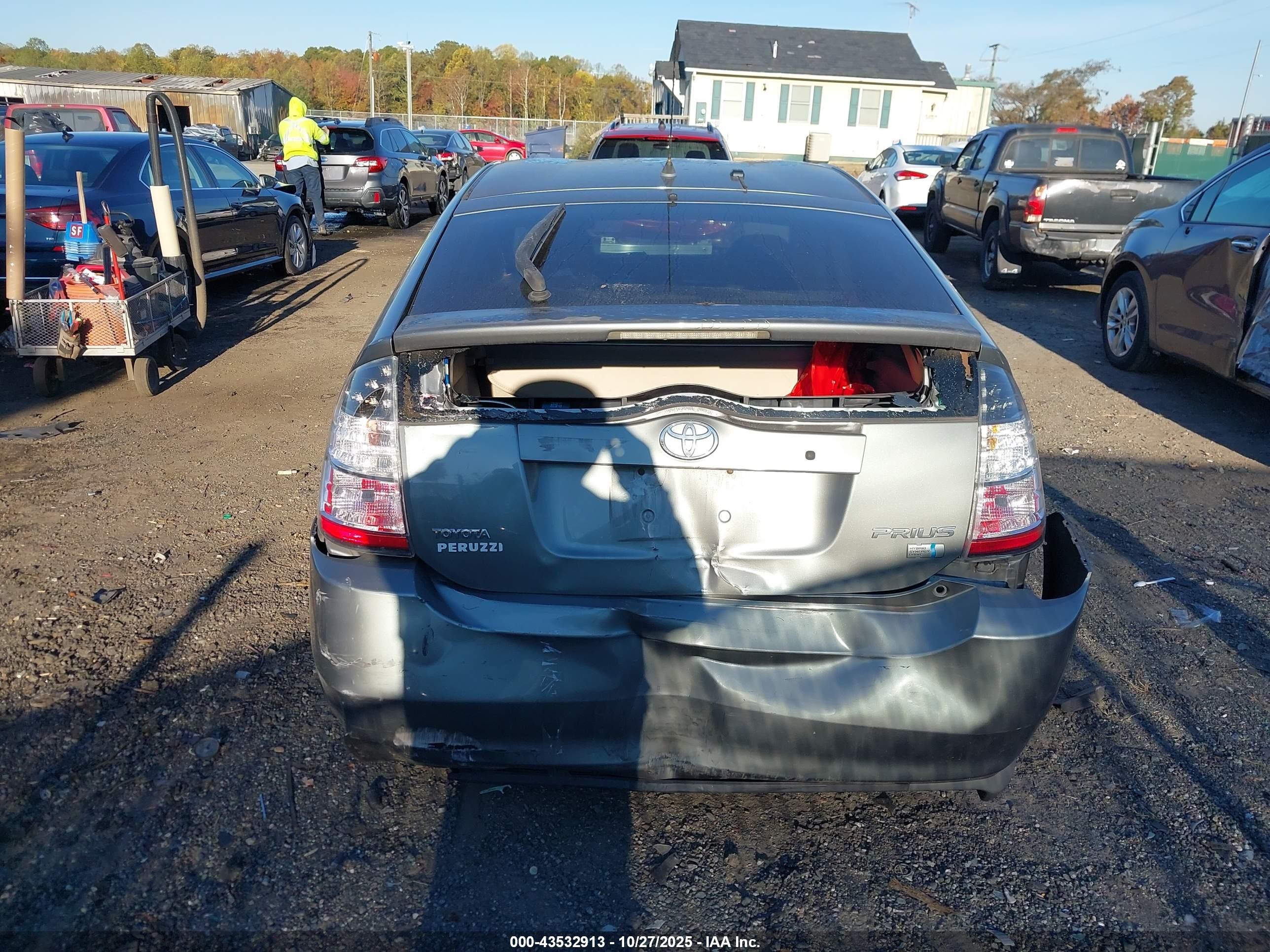 2005 Toyota Prius   Gray vin: JTDKB20U953022716