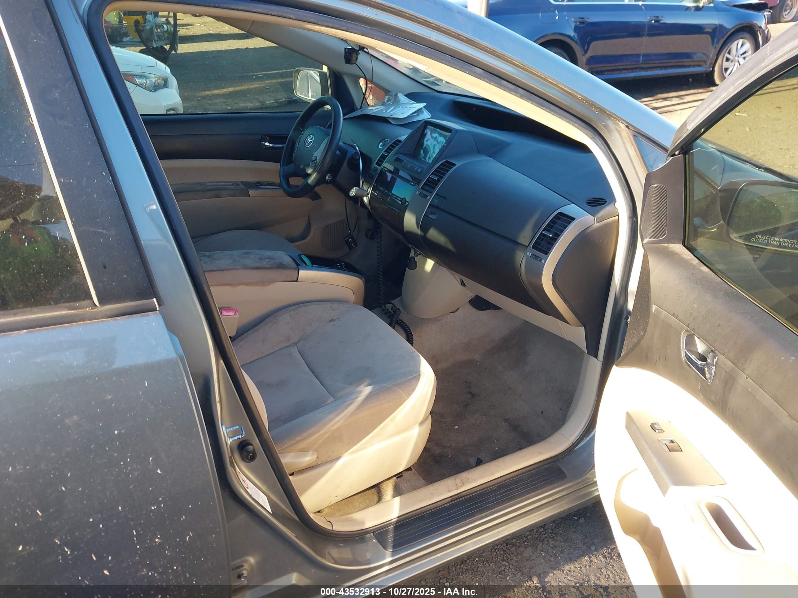 2005 Toyota Prius   Gray vin: JTDKB20U953022716